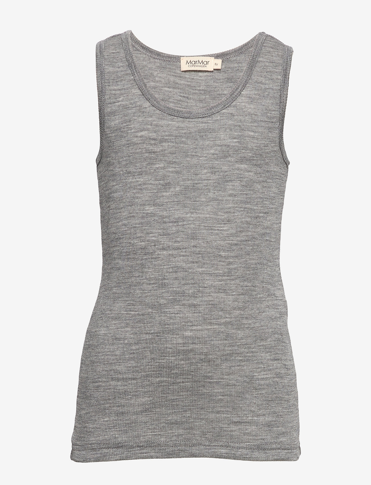 MarMar Copenhagen - Tavi - mouwloze t-shirts - grey melange - 0