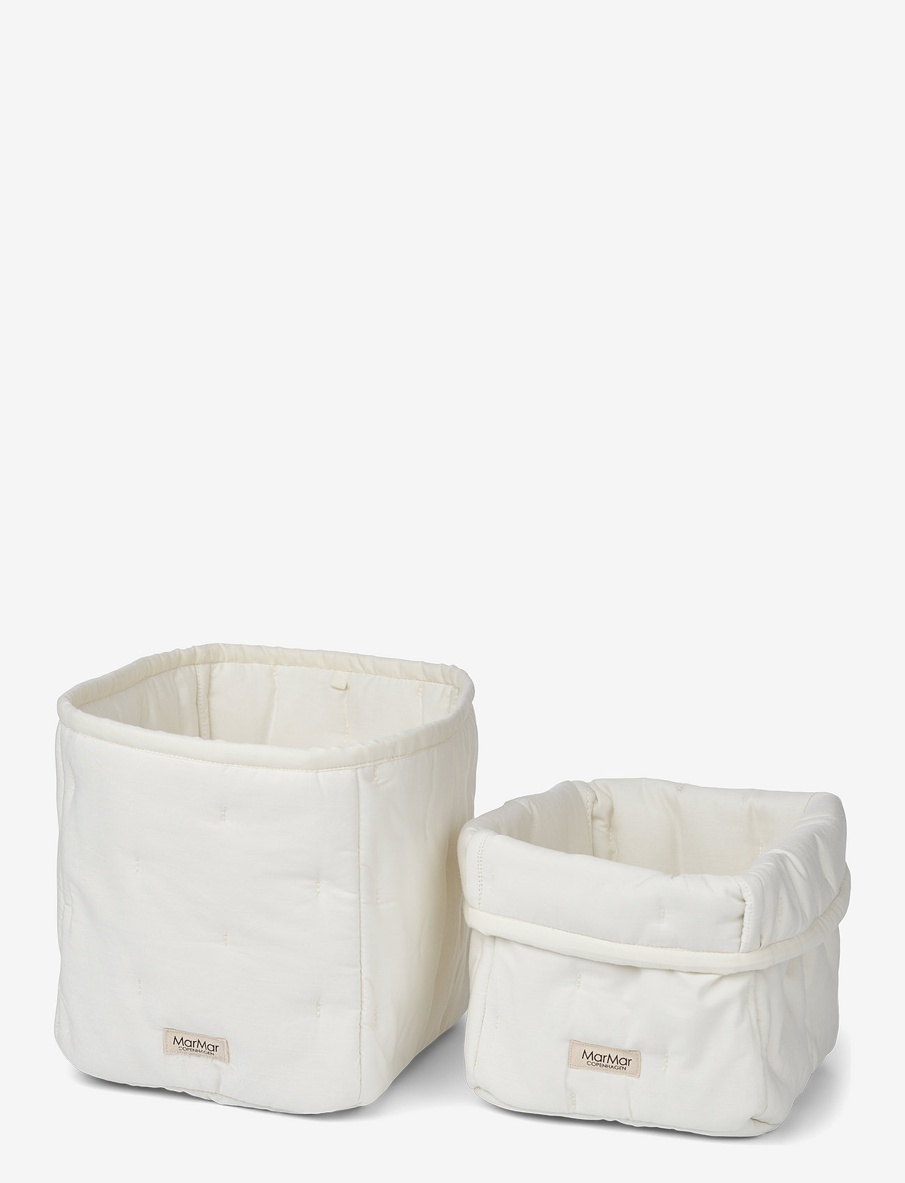 MarMar Copenhagen - Nursery Storage Bags - storage baskets - gentle white - 0