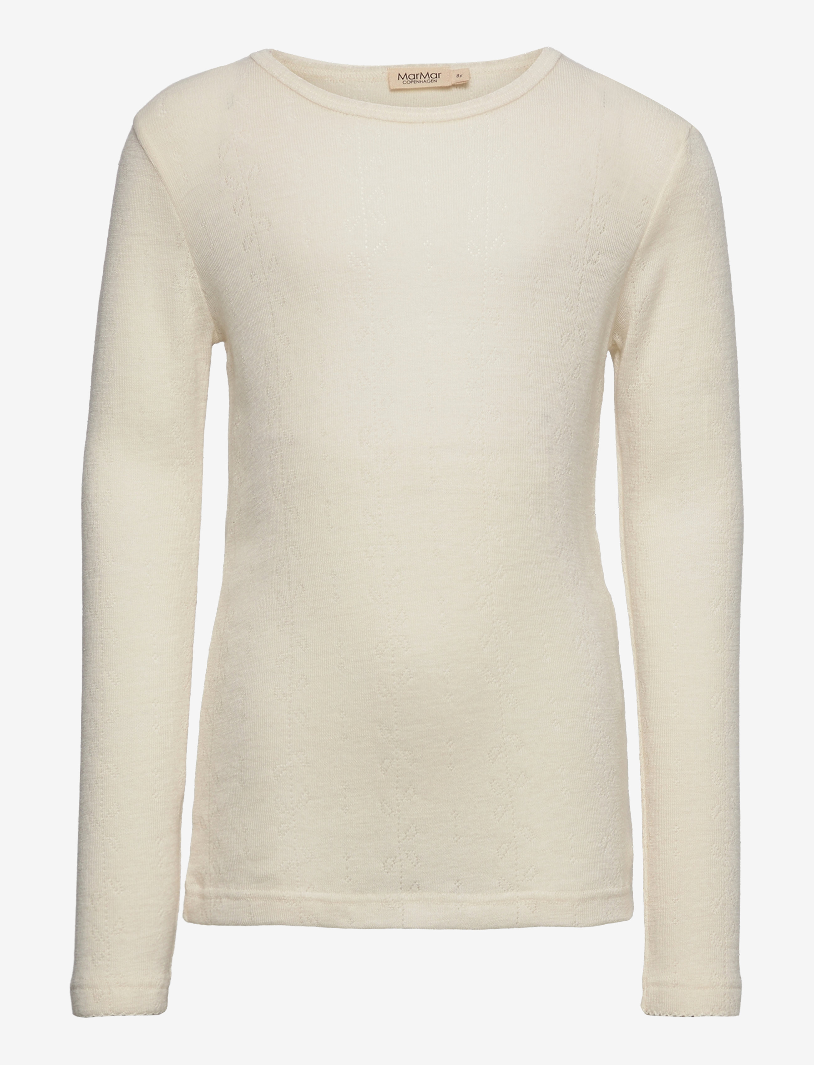 MarMar Copenhagen Tamra, 116, T-shirts, Creme - Long-sleeved Kinder