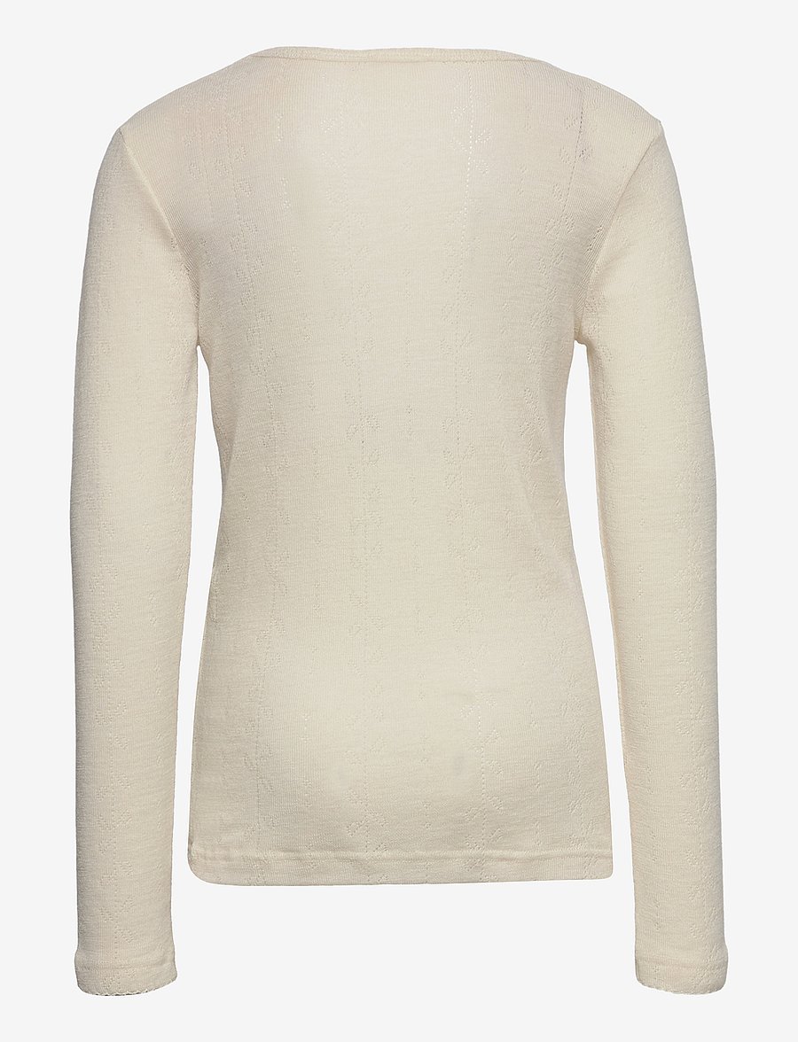 MarMar Copenhagen - Tamra - long-sleeved t-shirts - natural - 1
