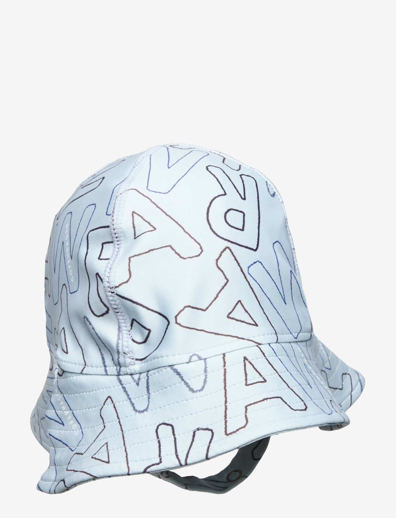 MarMar Copenhagen - Alba Splash Long - kapelusz przeciwsłoneczny - logo outline - 0