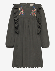 MarMar Copenhagen - Dorvina - long-sleeved casual dresses - dark moss - 0