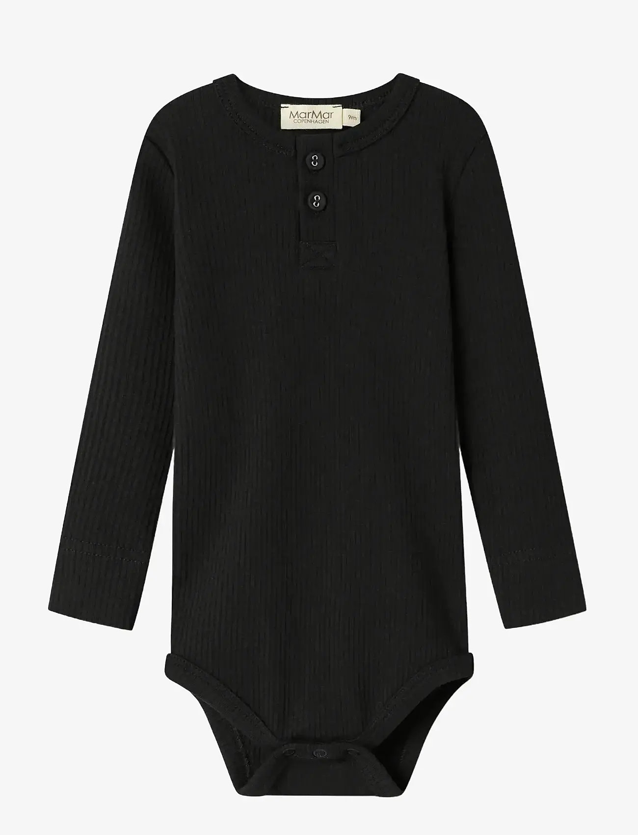 MarMar Copenhagen - Body LS - langärmelige bodys - black - 0