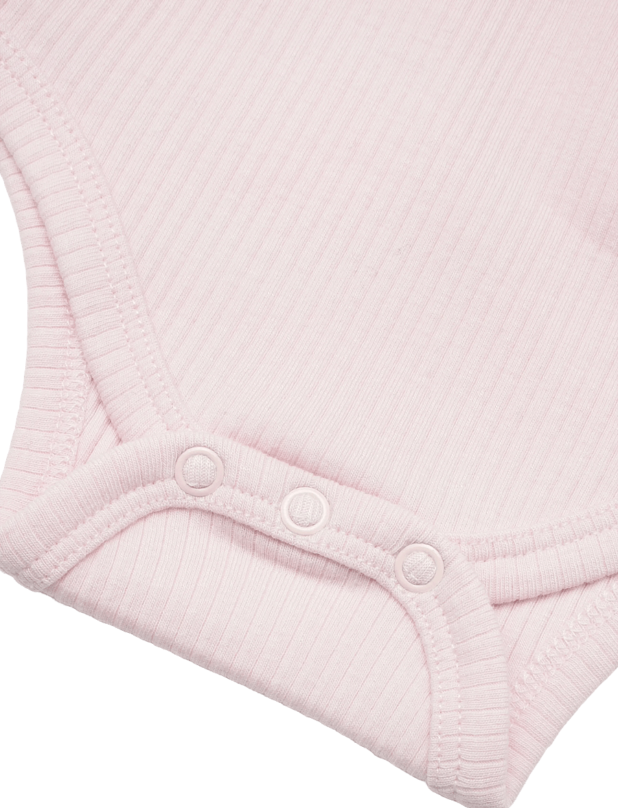 MarMar Copenhagen - Body LS - långärmade bodies - rosa - 4