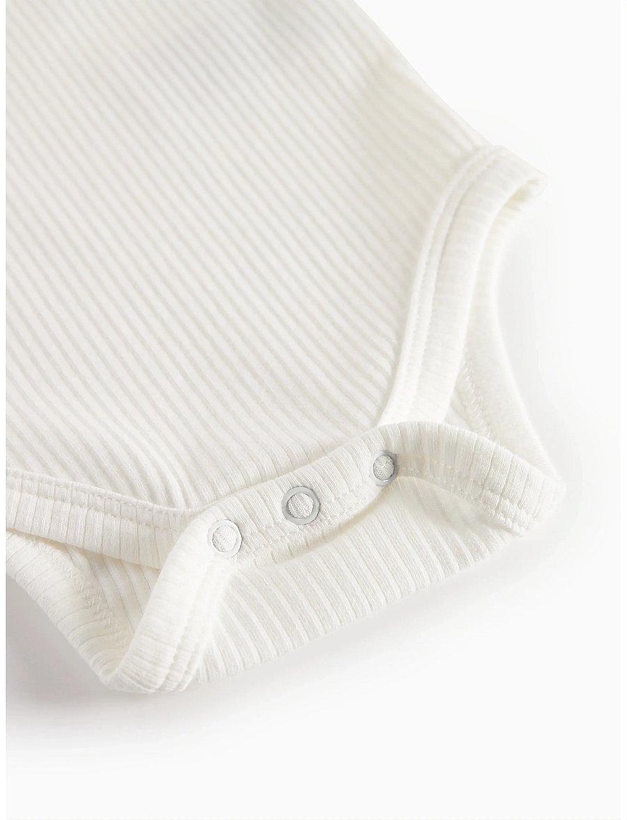 MarMar Copenhagen - Body SS - kortärmade bodies - gentle white - 3