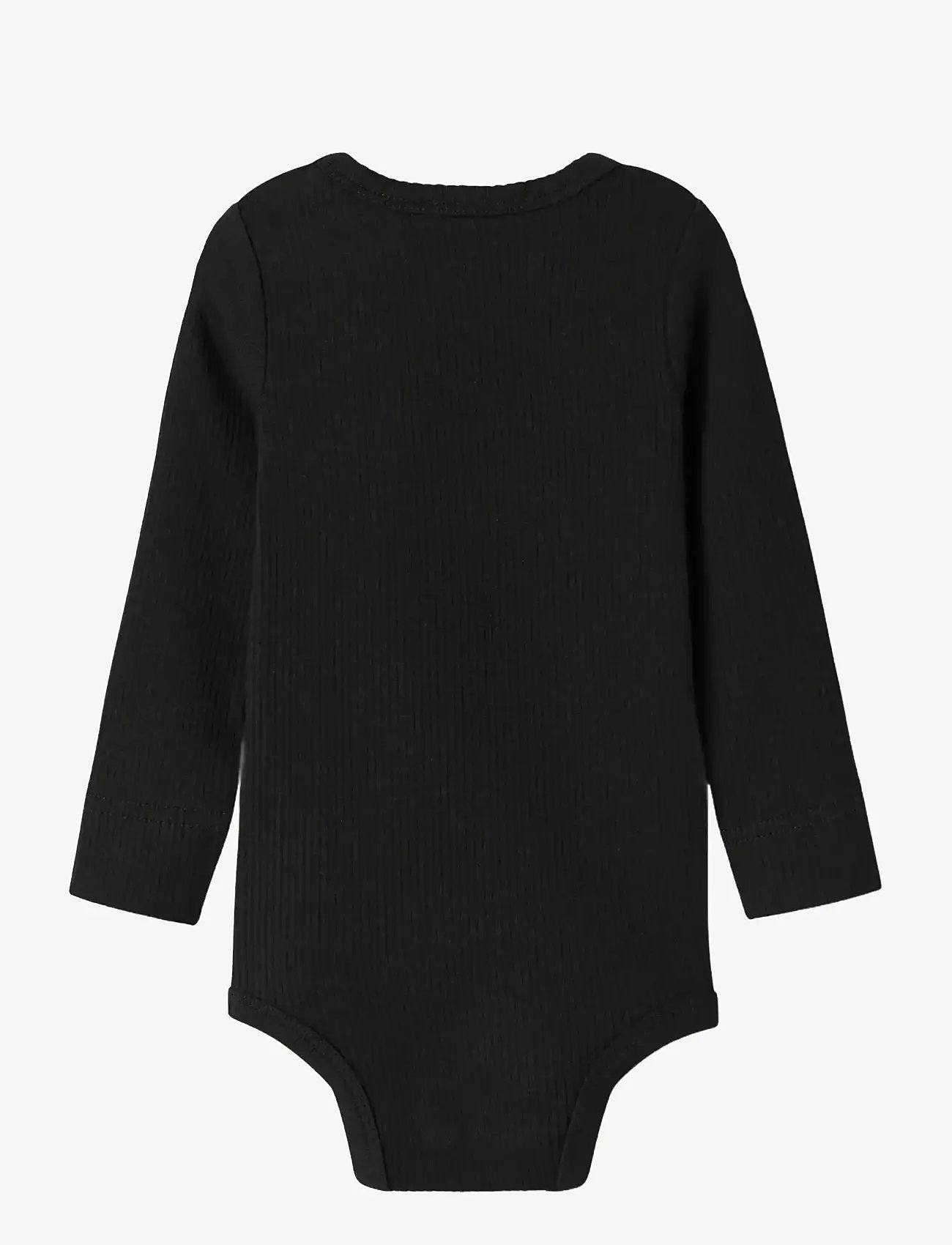 MarMar Copenhagen - Plain Body LS - langærmede bodyer - black - 1