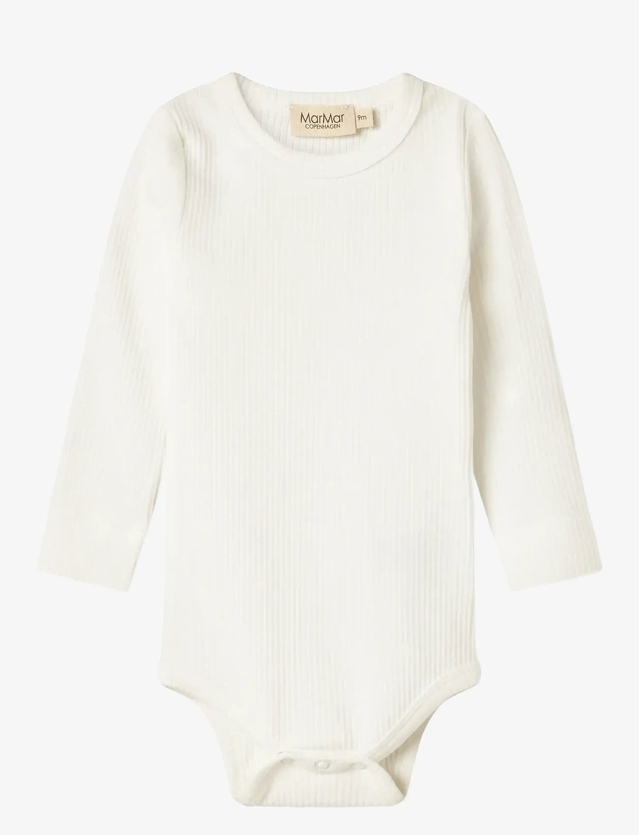 MarMar Copenhagen - Plain Body LS - langärmelige bodys - gentle white - 0