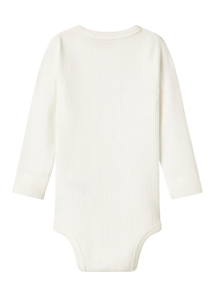 MarMar Copenhagen - Plain Body LS - pikkade varrukatega bodid - gentle white - 1