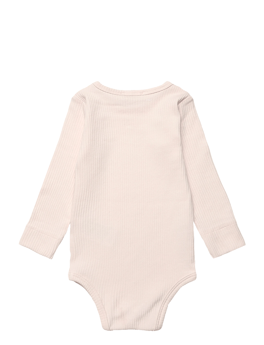 MarMar Copenhagen - Plain Body LS - långärmade bodies - rosa - 1