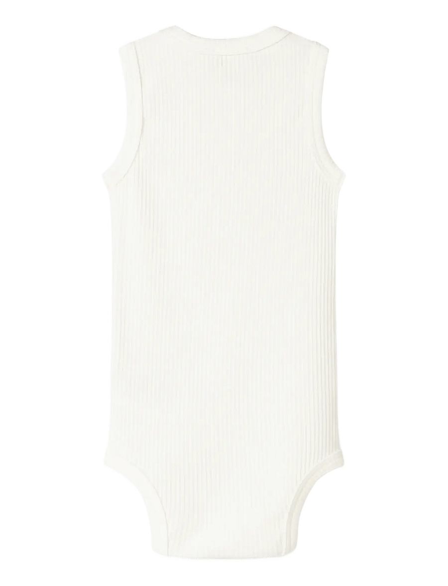 MarMar Copenhagen - Body Sleeveless - body bez rękawów - gentle white - 1