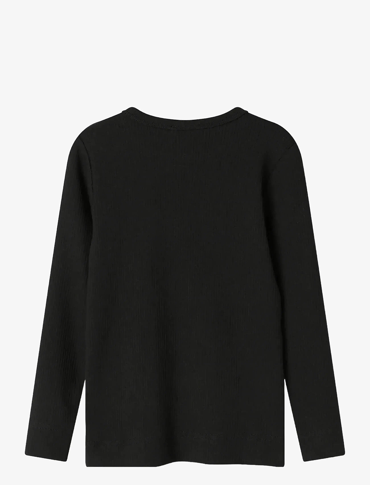 MarMar Copenhagen - Tee LS - långärmade t-shirts - black - 2