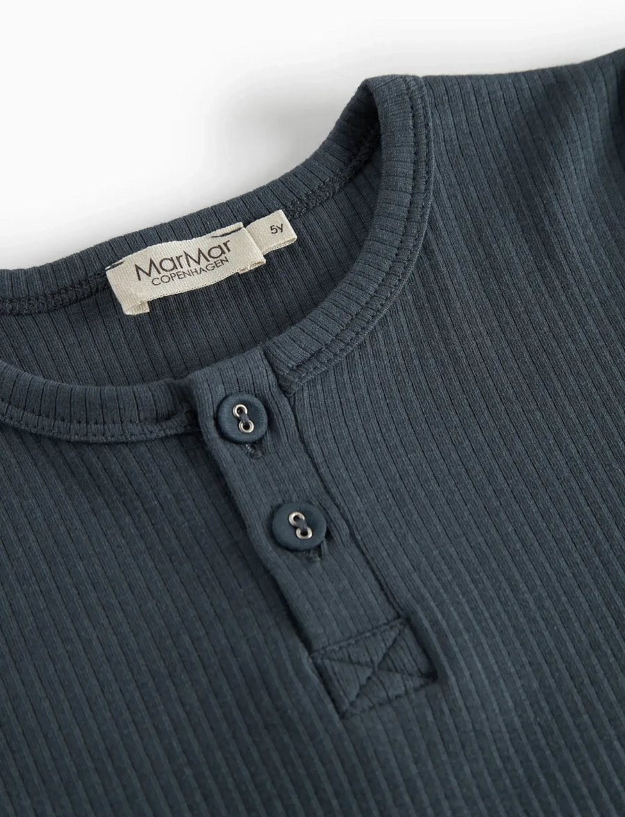 MarMar Copenhagen - Tee LS - långärmade t-shirts - blue - 4