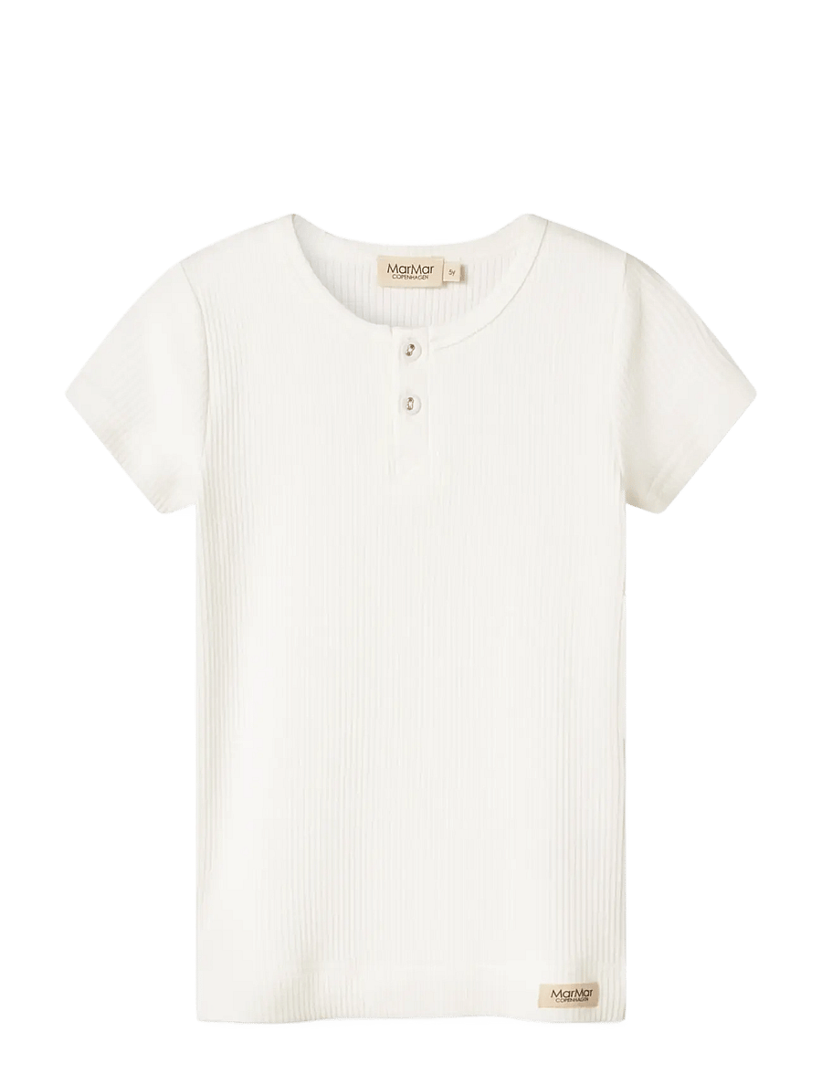 MarMar Copenhagen - Tee SS - kortærmede t-shirts - gentle white - 1