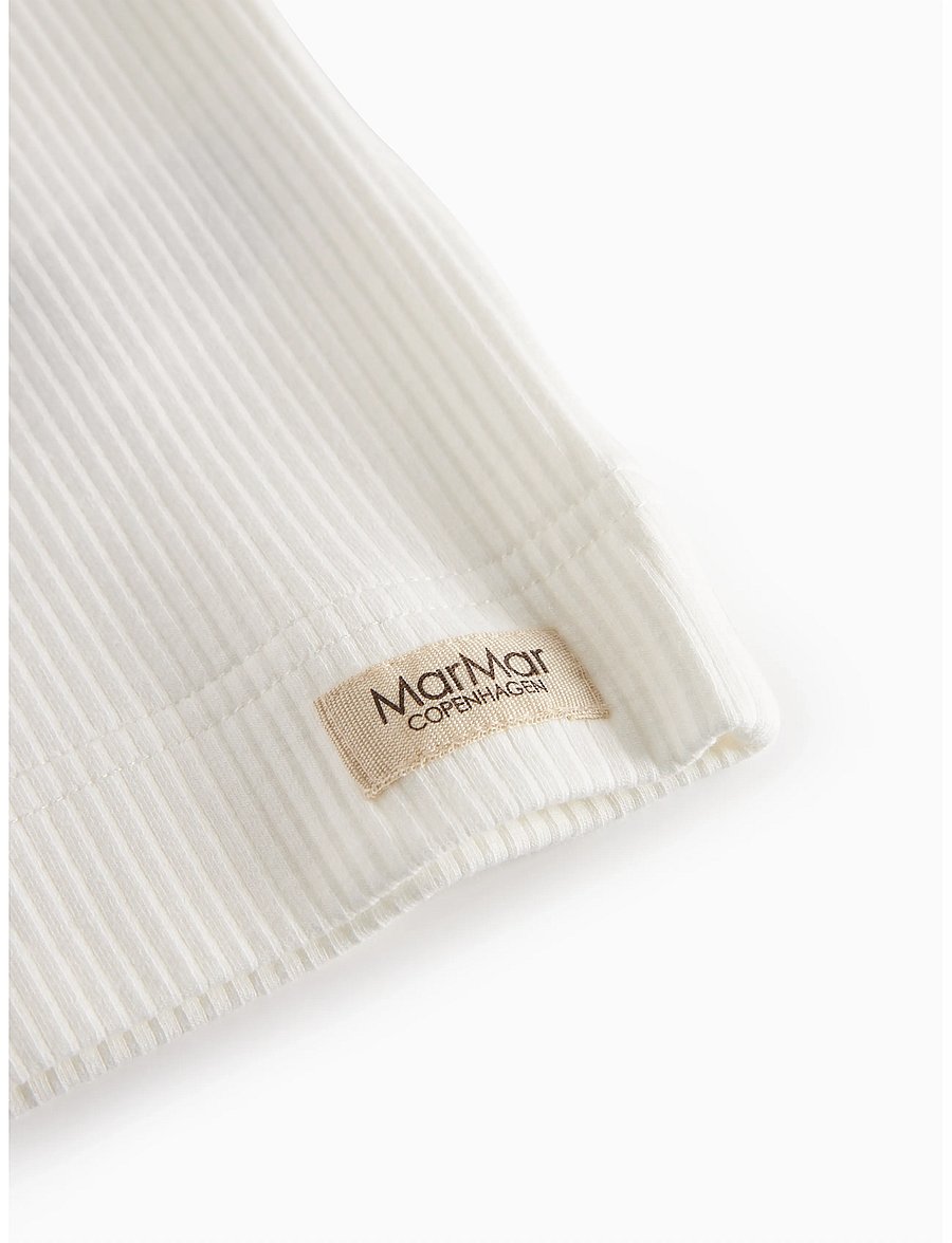 MarMar Copenhagen - Tee SS - kortærmede t-shirts - gentle white - 5