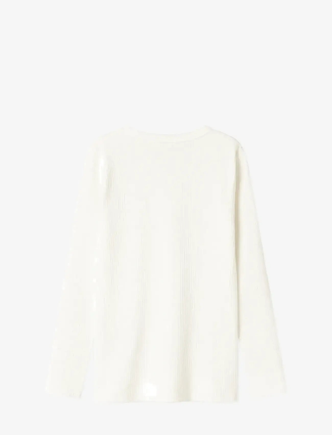 MarMar Copenhagen - Plain Tee LS - long-sleeved t-shirts - gentle white - 2