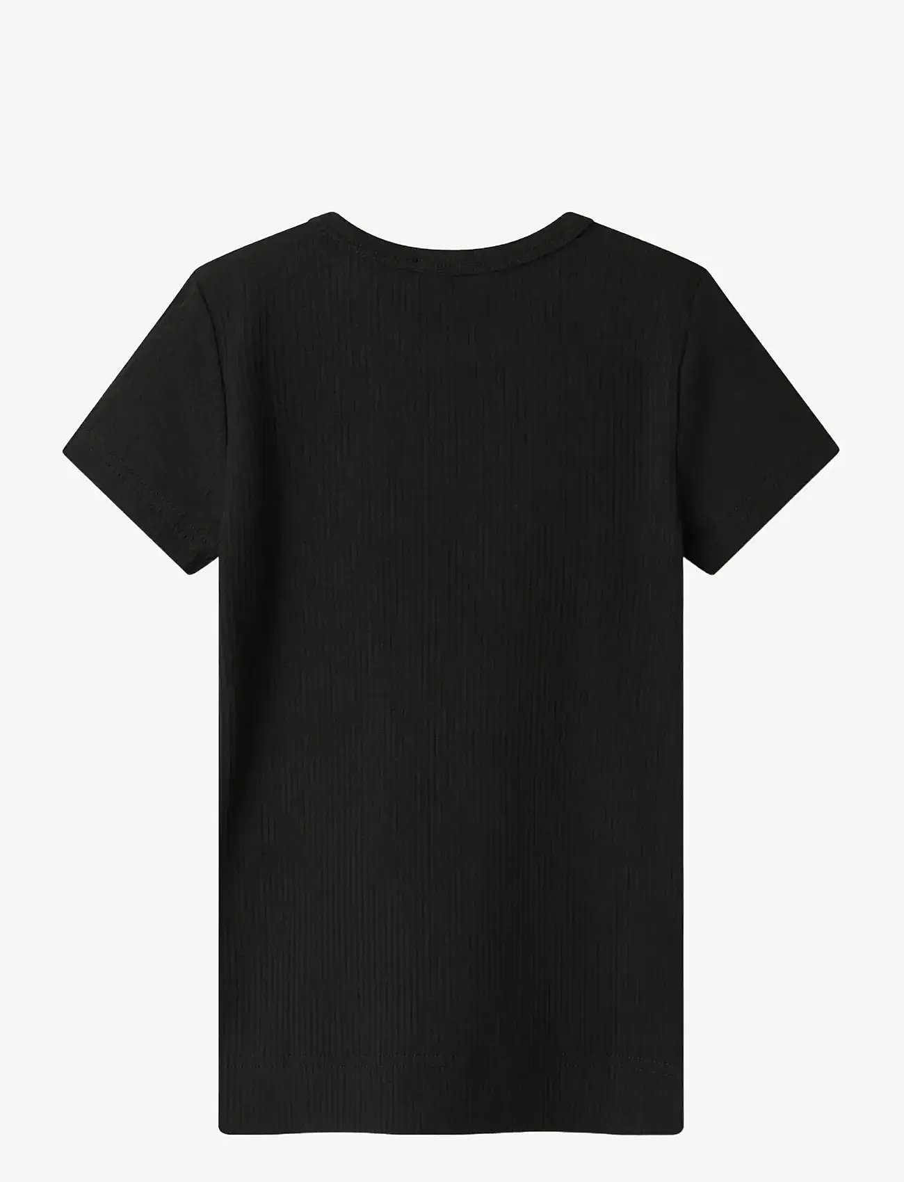 MarMar Copenhagen - Plain Tee SS - kortærmede t-shirts - black - 1