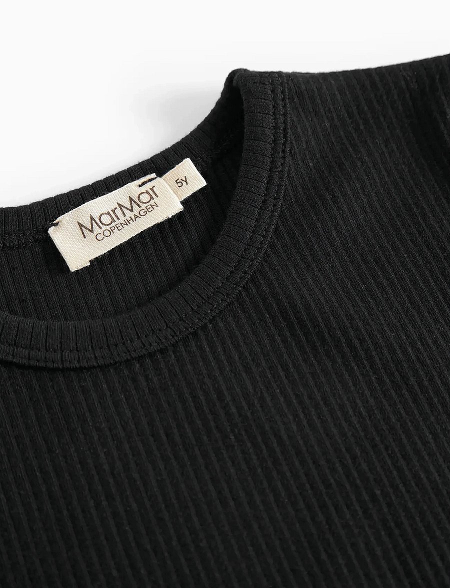 MarMar Copenhagen - Plain Tee SS - kurzärmelige - black - 2