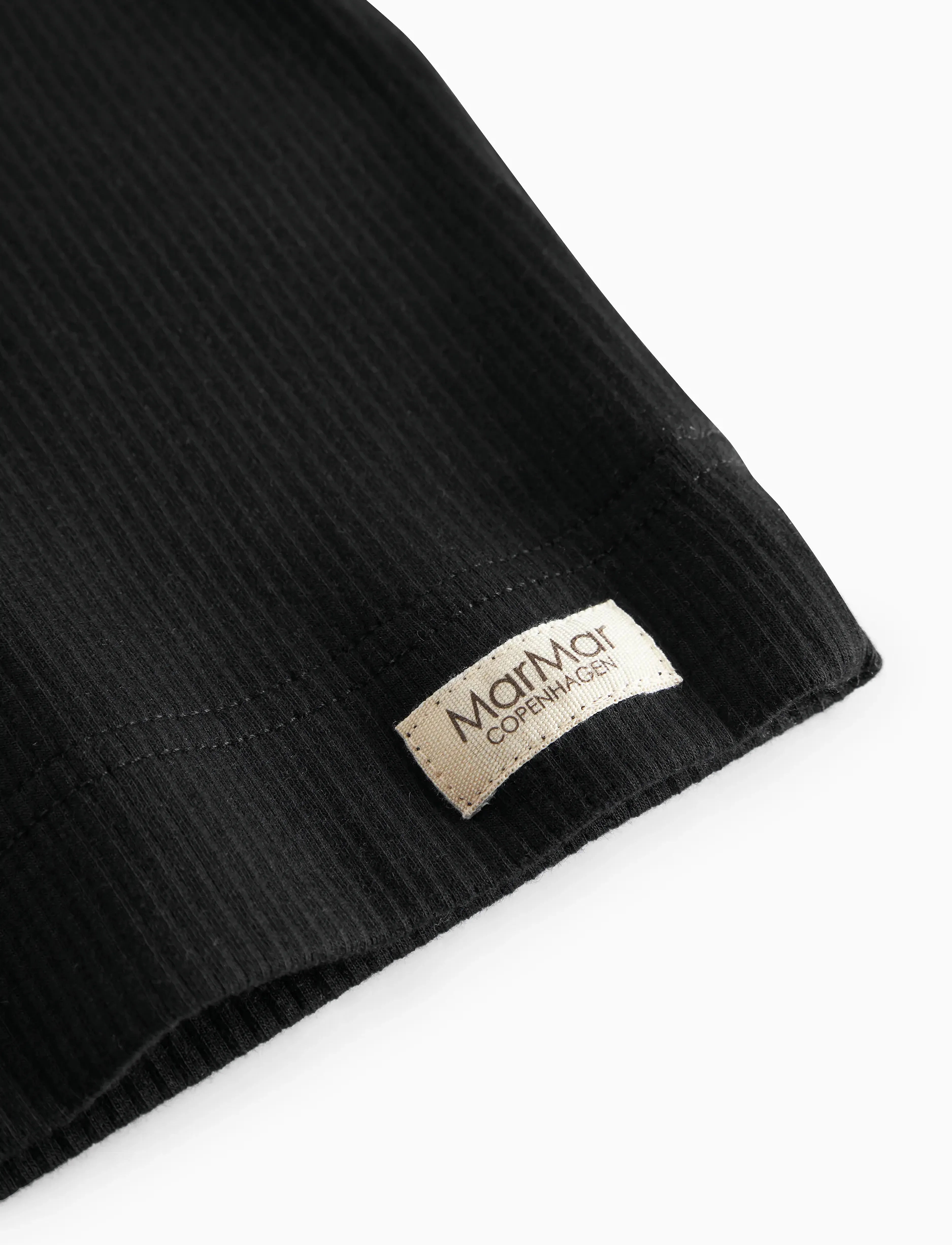 MarMar Copenhagen - Plain Tee SS - kurzärmelige - black - 3