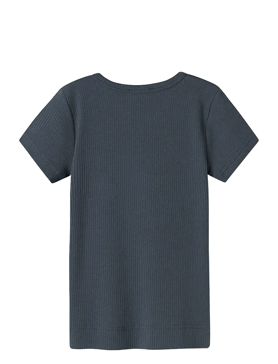 MarMar Copenhagen - Plain Tee SS - lühikeste varrukatega t-särgid - blue - 1