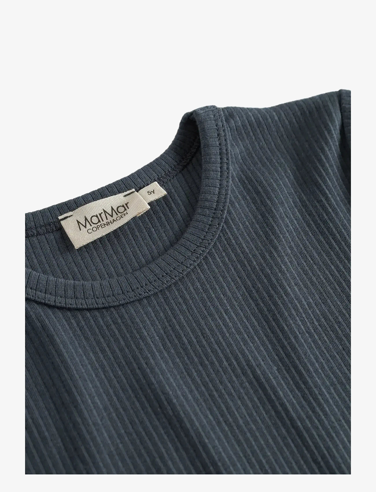 MarMar Copenhagen - Plain Tee SS - kortærmede t-shirts - blue - 2