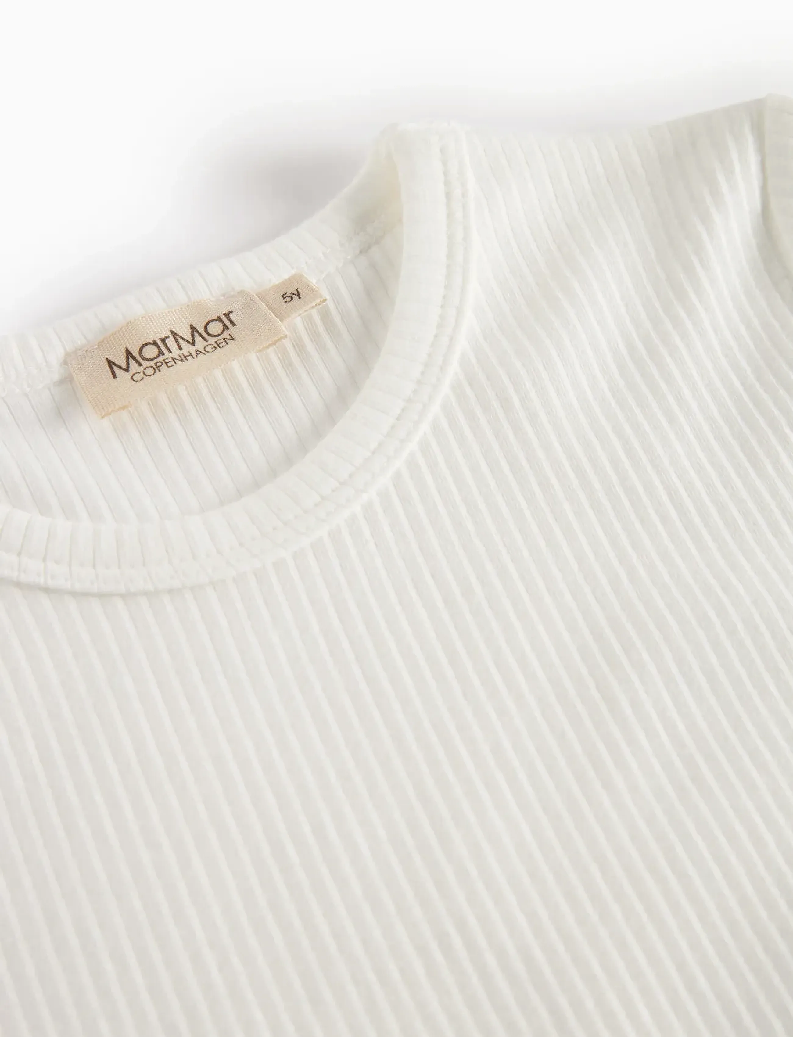 MarMar Copenhagen - Plain Tee SS - kurzärmelige - gentle white - 2