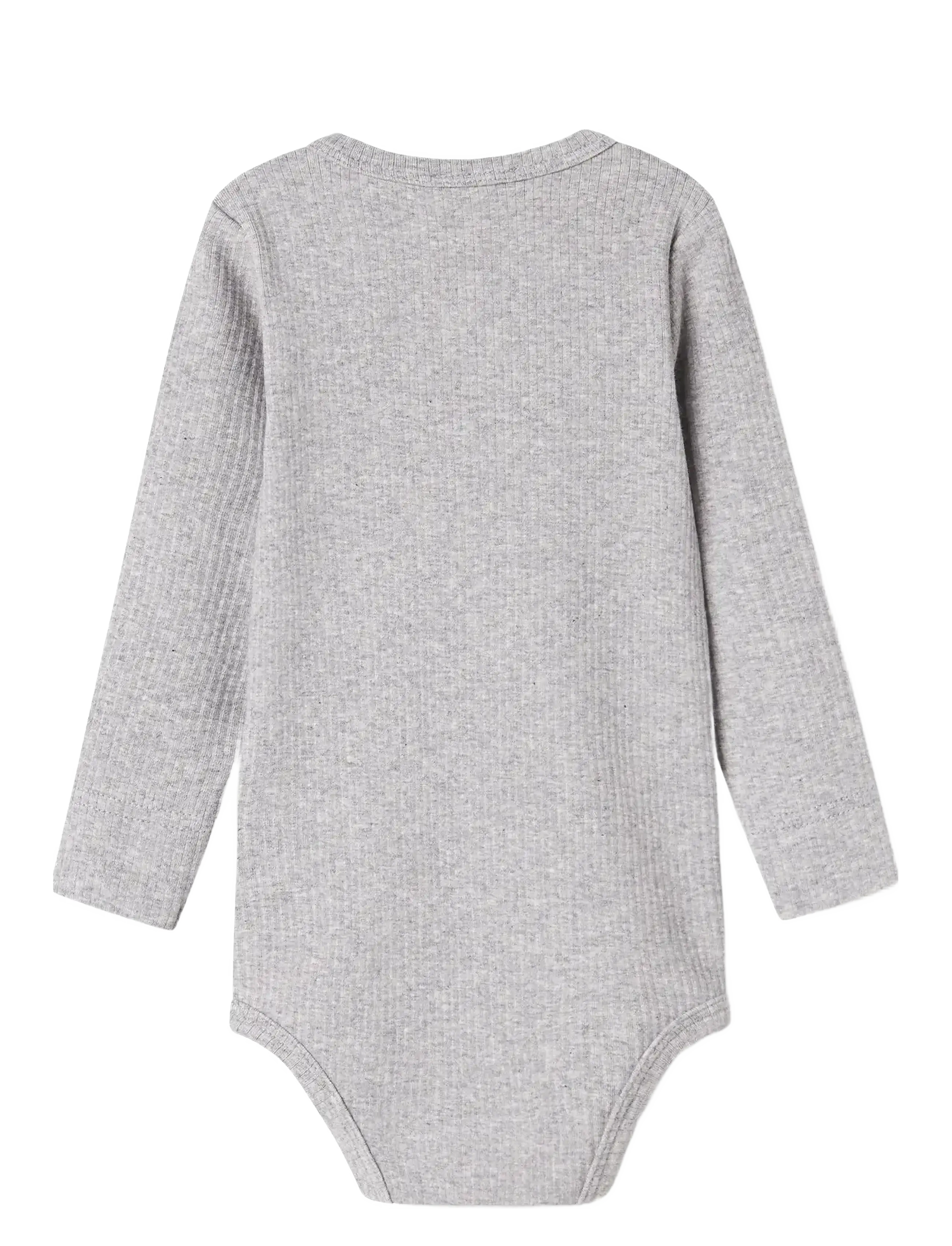 MarMar Copenhagen - Body LS - langærmede bodyer - light grey melange - 1