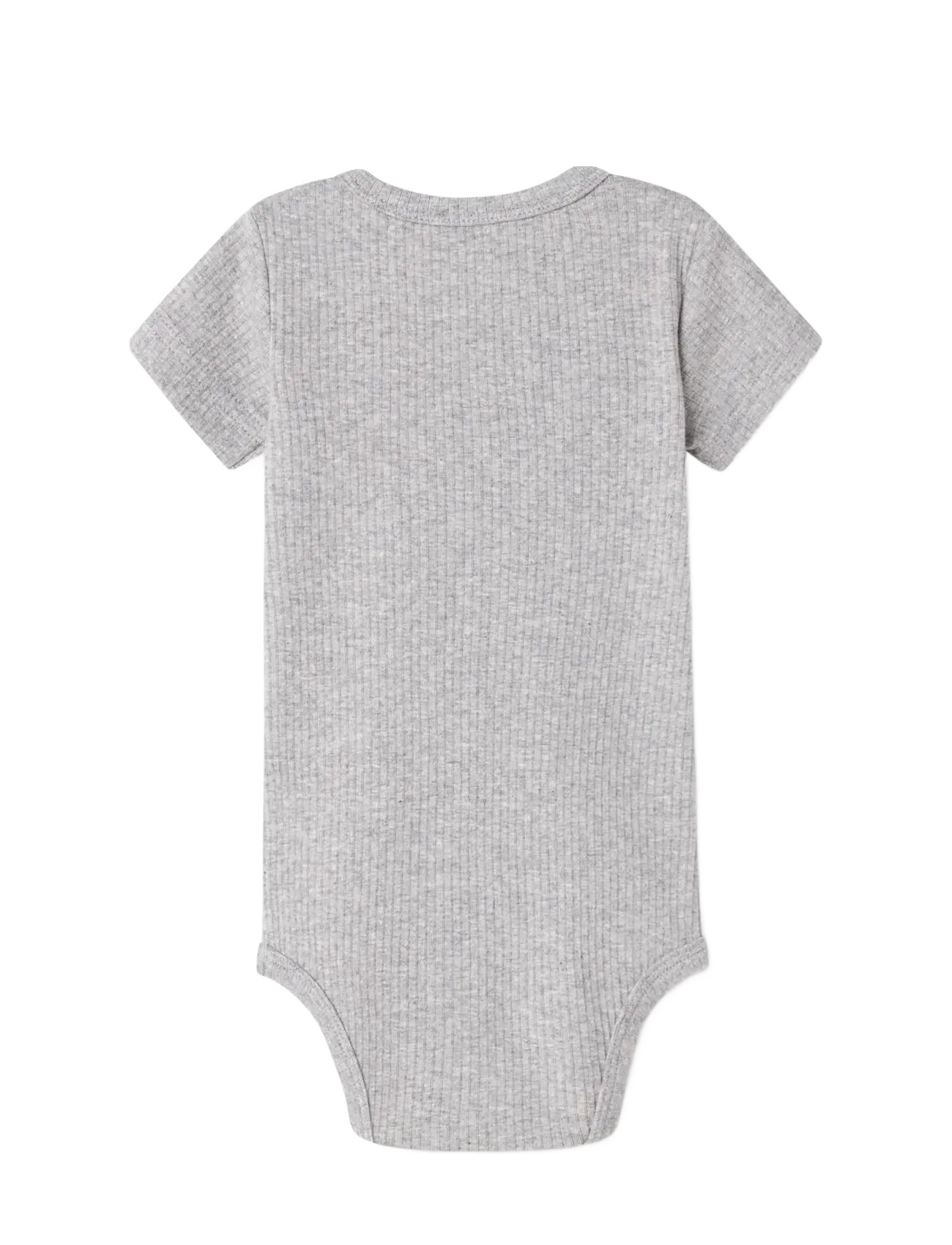 MarMar Copenhagen - Body SS - short-sleeved bodies - light grey melange - 1