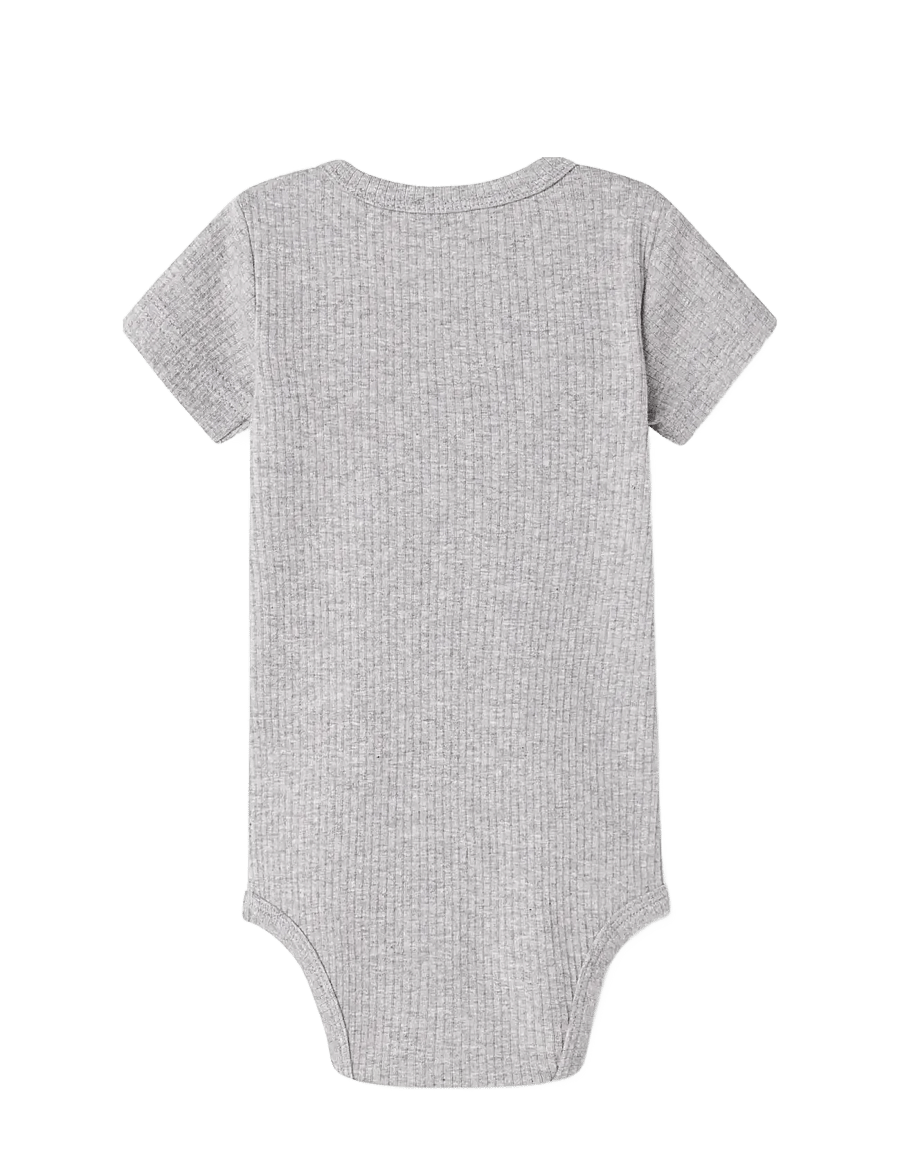 MarMar Copenhagen - Body SS - lühikeste varrukatega bodid - light grey melange - 1
