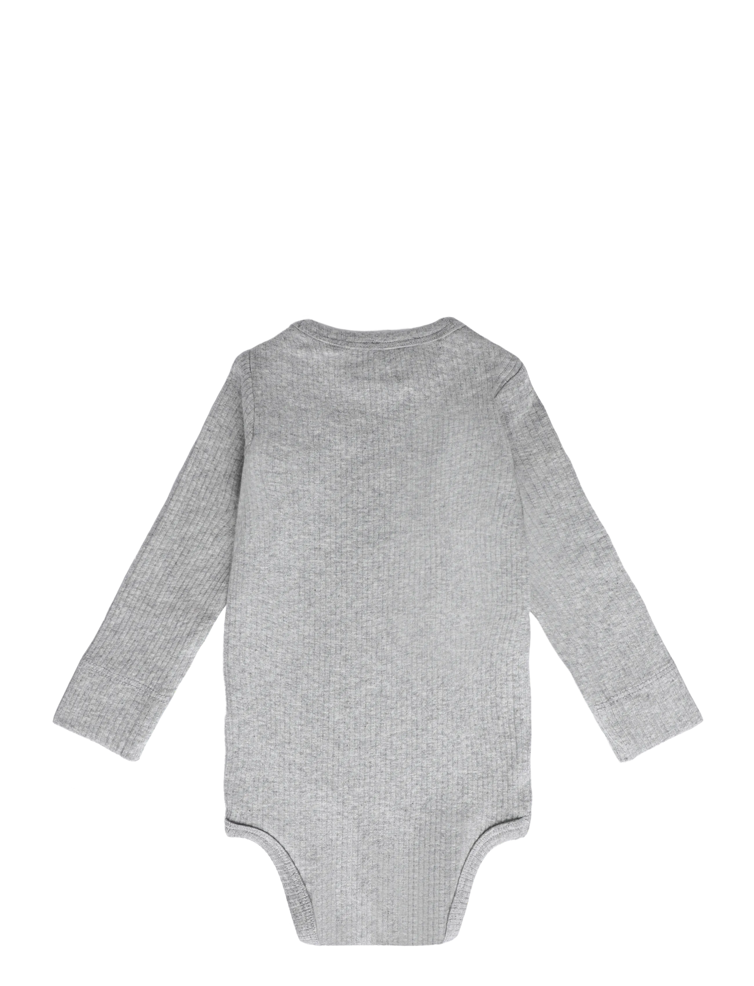 MarMar Copenhagen - Plain Body LS - långärmade bodies - light grey melange - 1