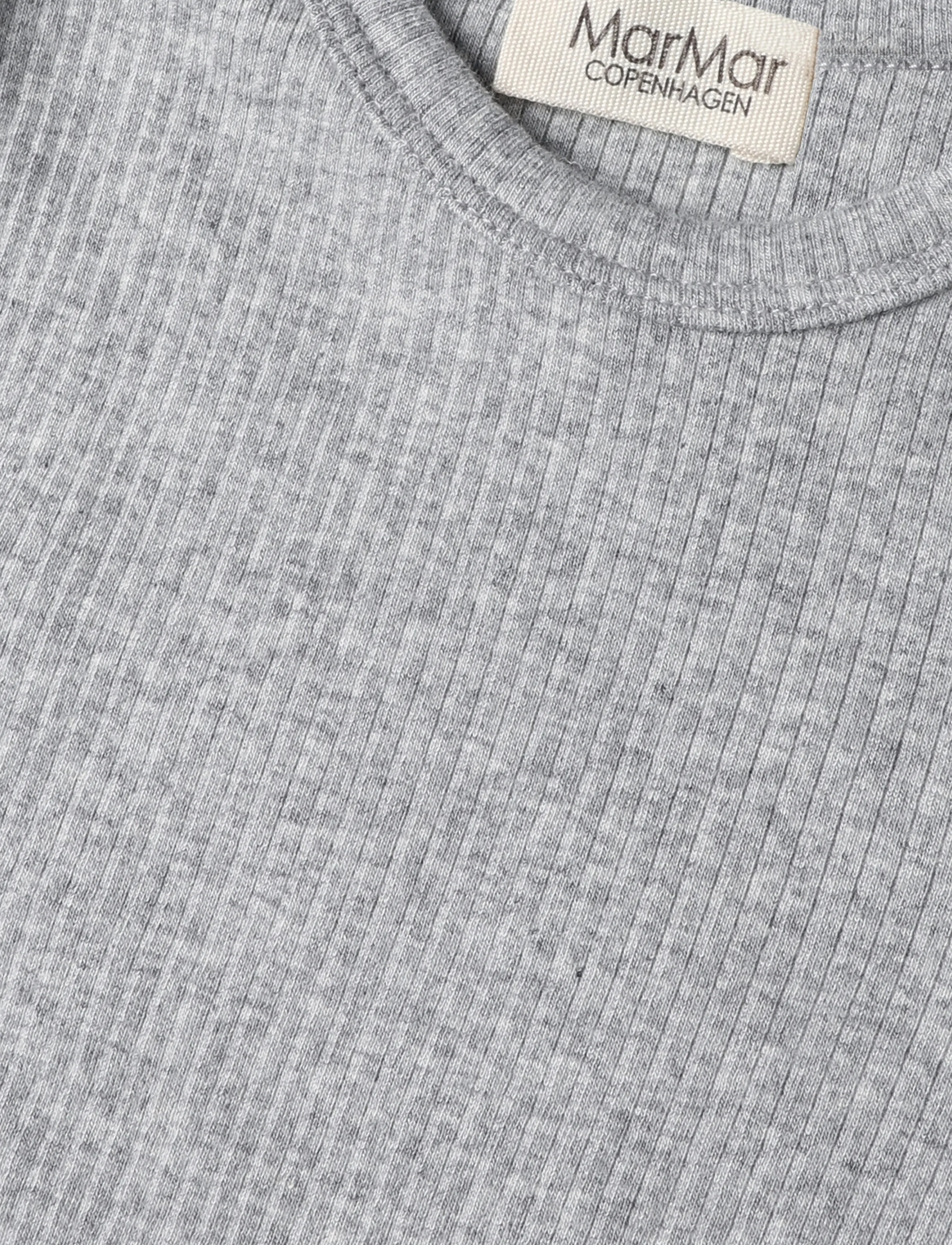 MarMar Copenhagen - Plain Body LS - långärmade bodies - light grey melange - 2