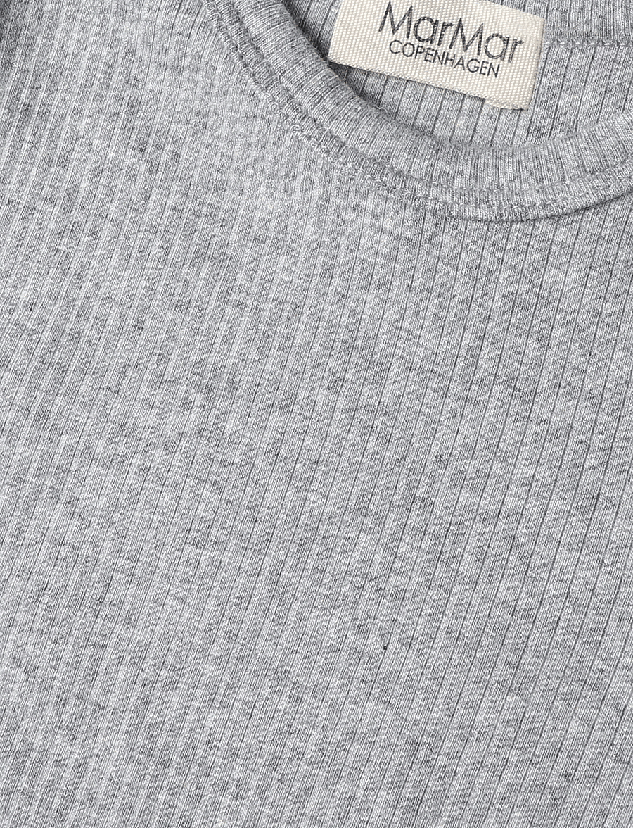 MarMar Copenhagen - Plain Body LS - långärmade bodies - light grey melange - 2