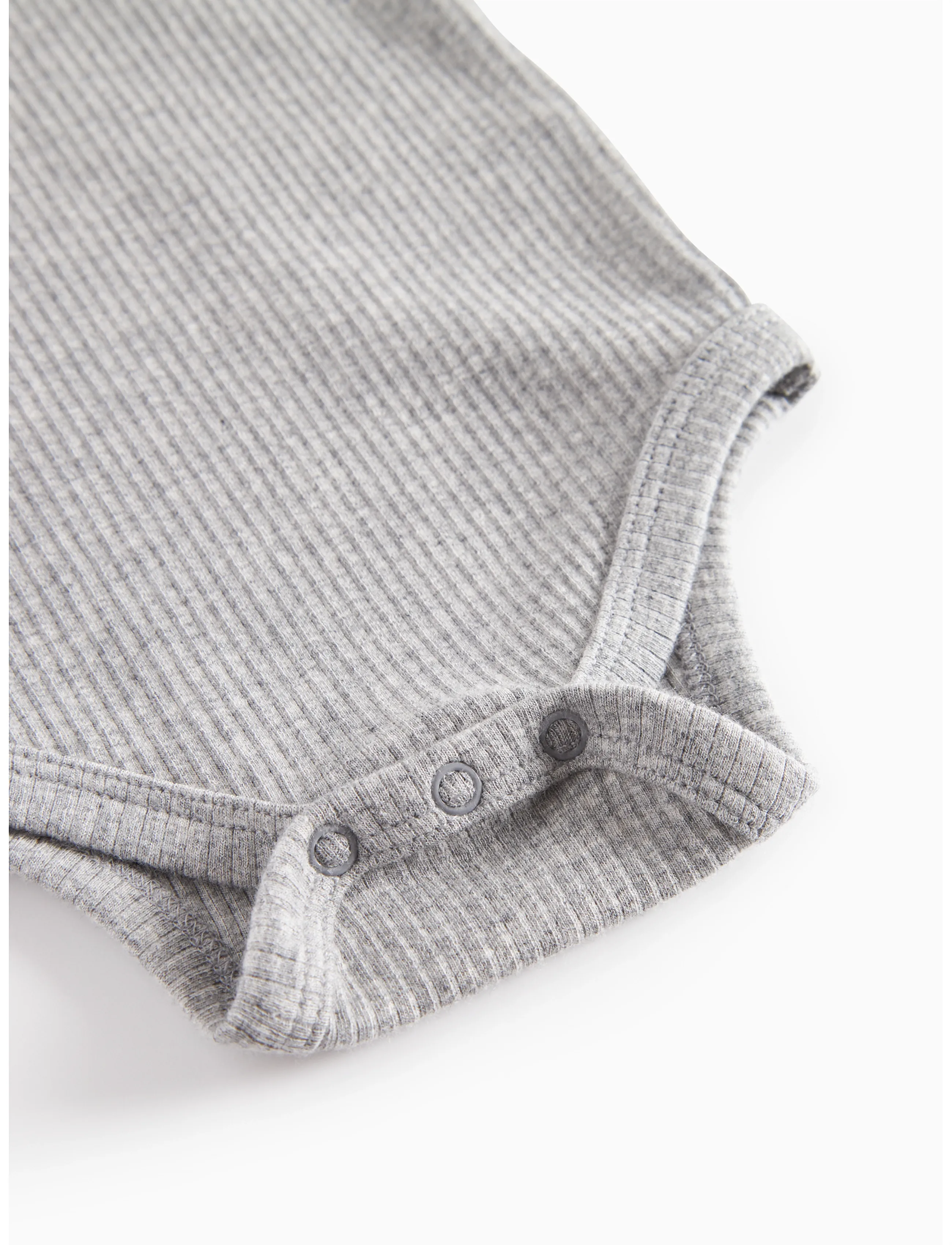 MarMar Copenhagen - Plain Body LS - long-sleeved bodies - light grey melange - 3