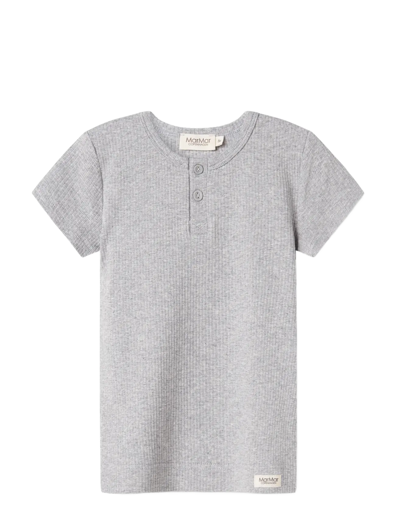 MarMar Copenhagen Tee SS - Kurzärmelige - LIGHT GREY MELANGE / grey
