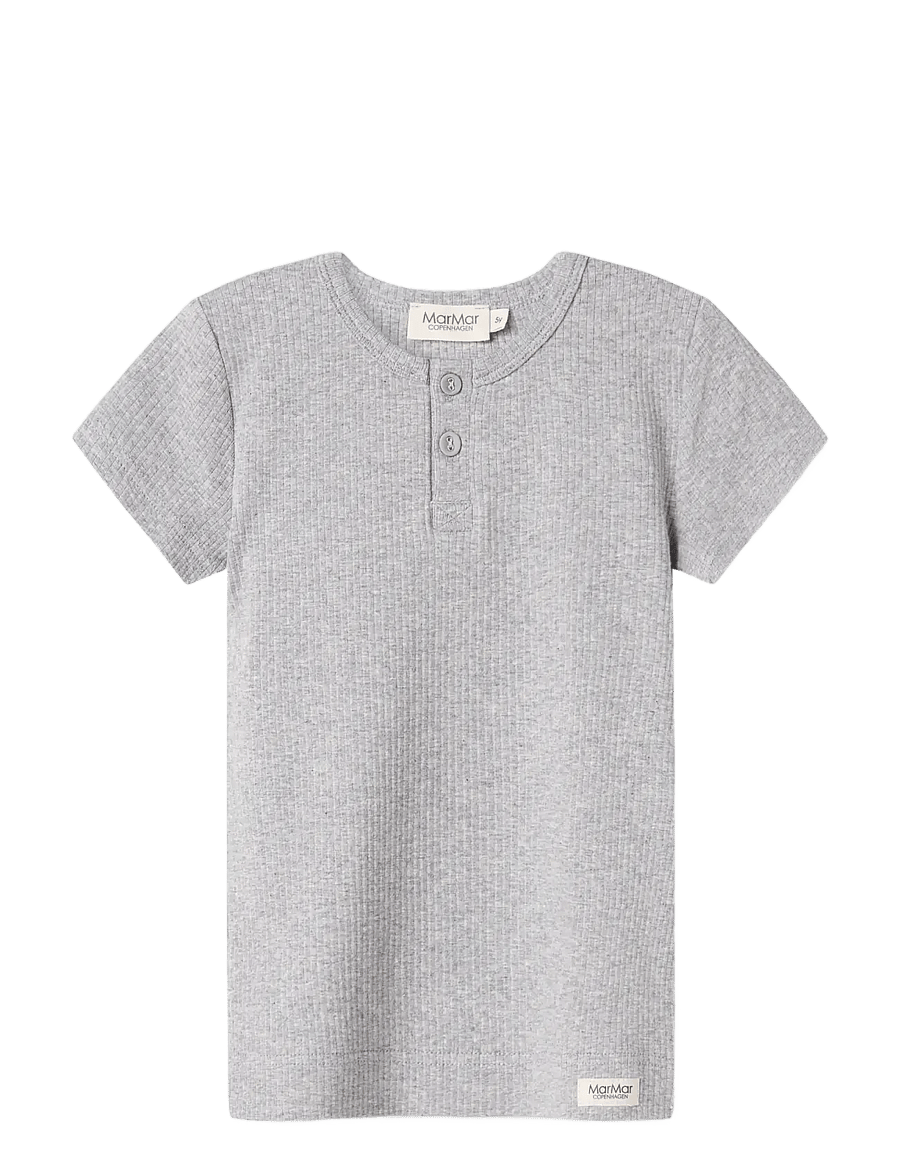 MarMar Copenhagen - Tee SS - lühikeste varrukatega t-särgid - light grey melange - 0