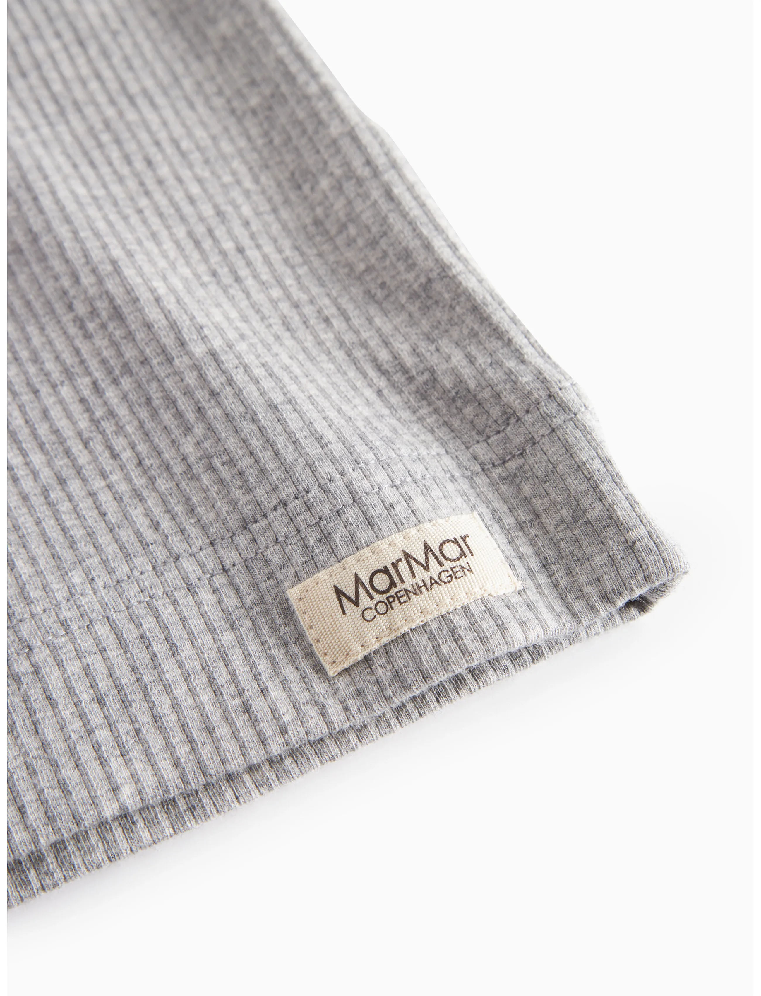 MarMar Copenhagen - Tee SS - light grey melange - 3