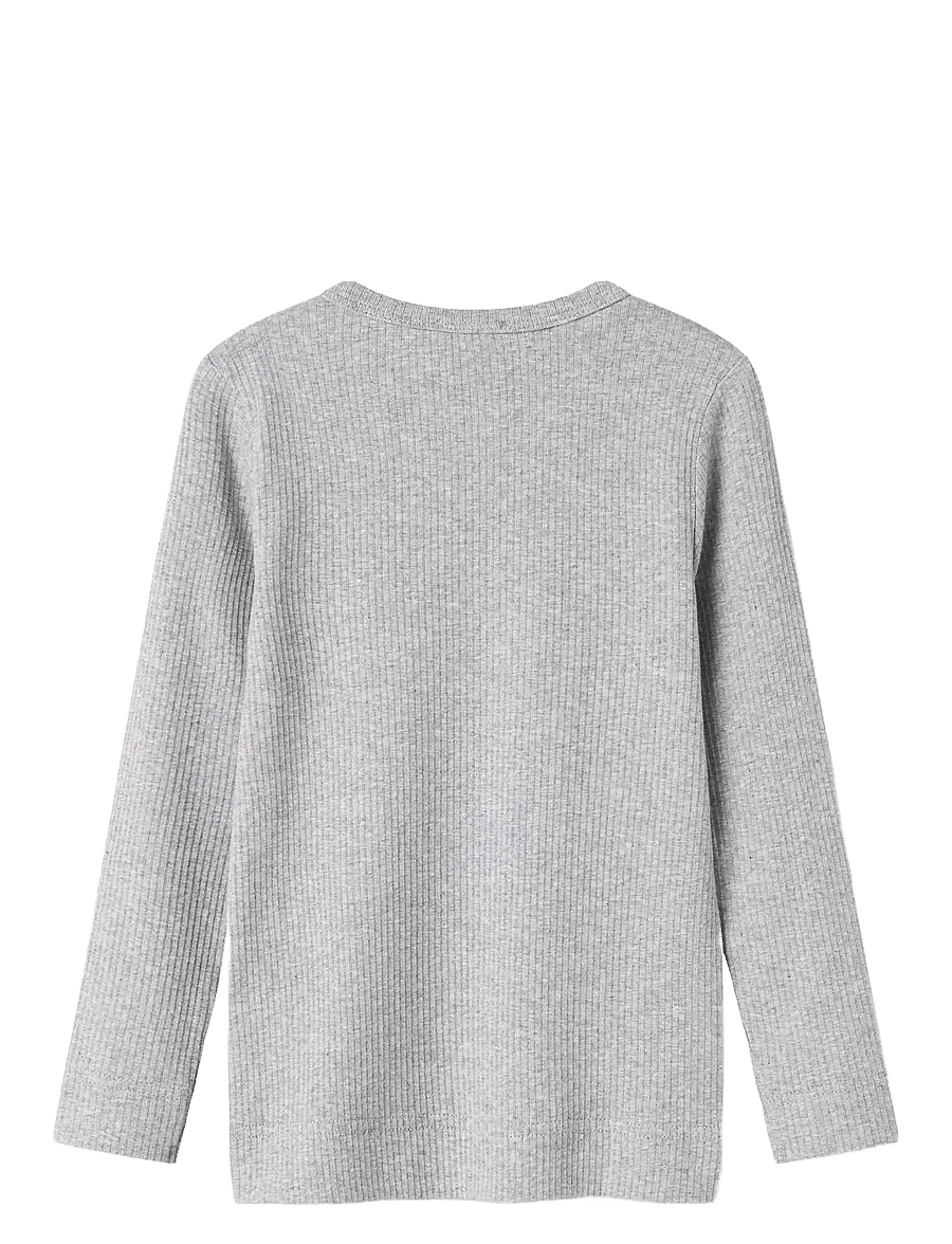 MarMar Copenhagen - Plain Tee LS - langärmelig - light grey melange - 2