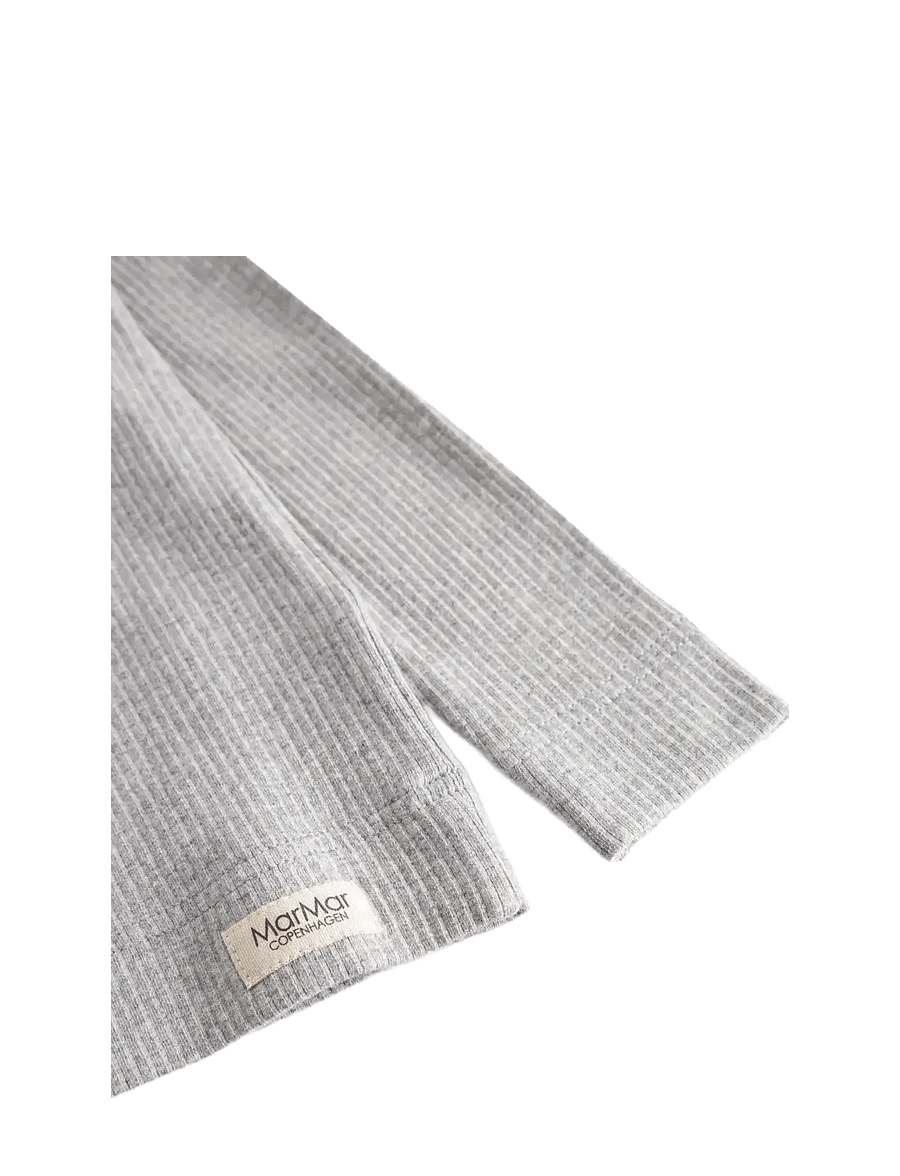 MarMar Copenhagen - Plain Tee LS - langärmelig - light grey melange - 3
