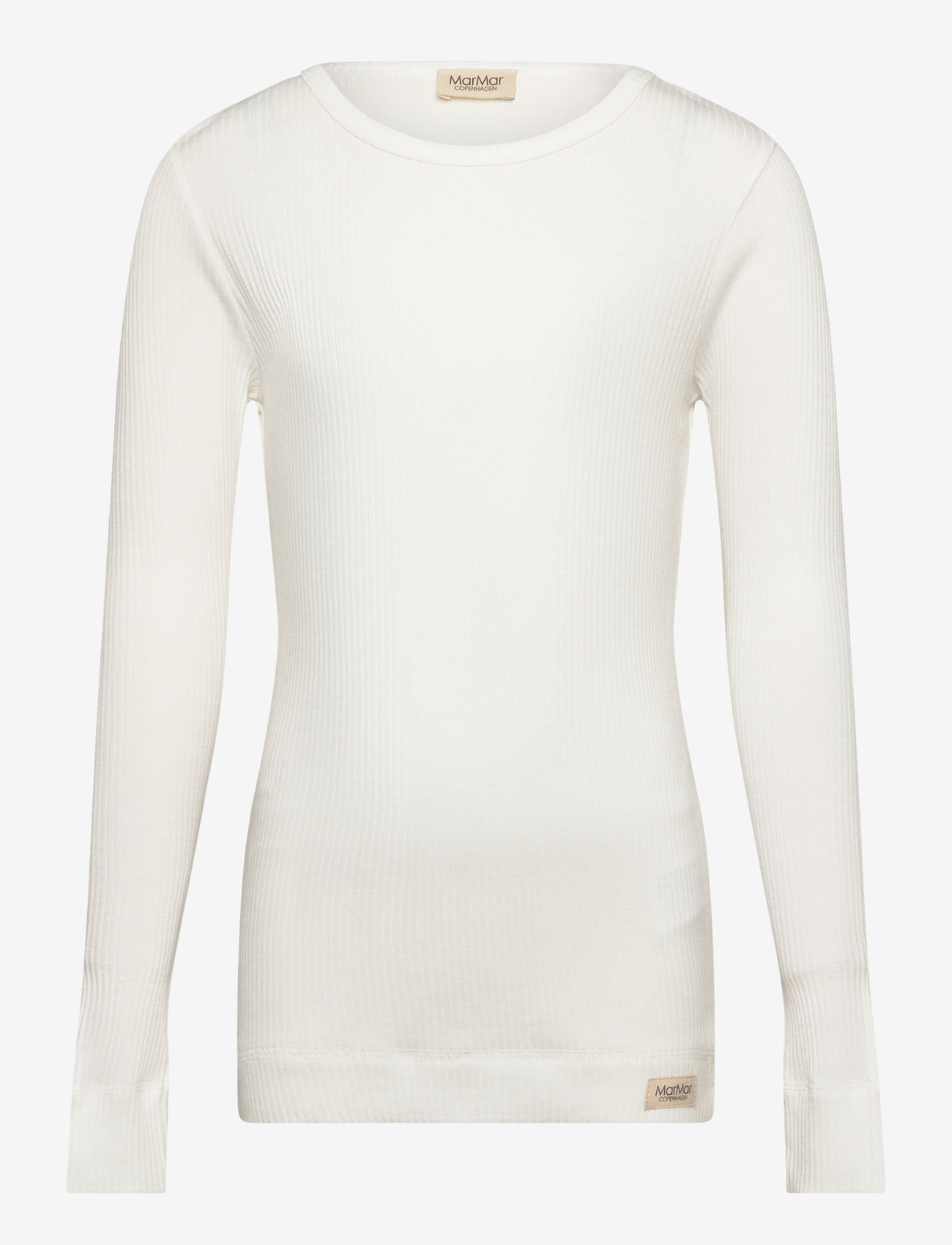 MarMar Copenhagen - Plain Tee LS - gentle white - 0