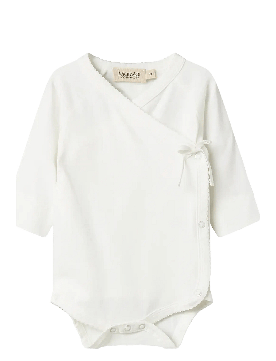 MarMar Copenhagen - Belita - långärmade bodies - gentle white - 1