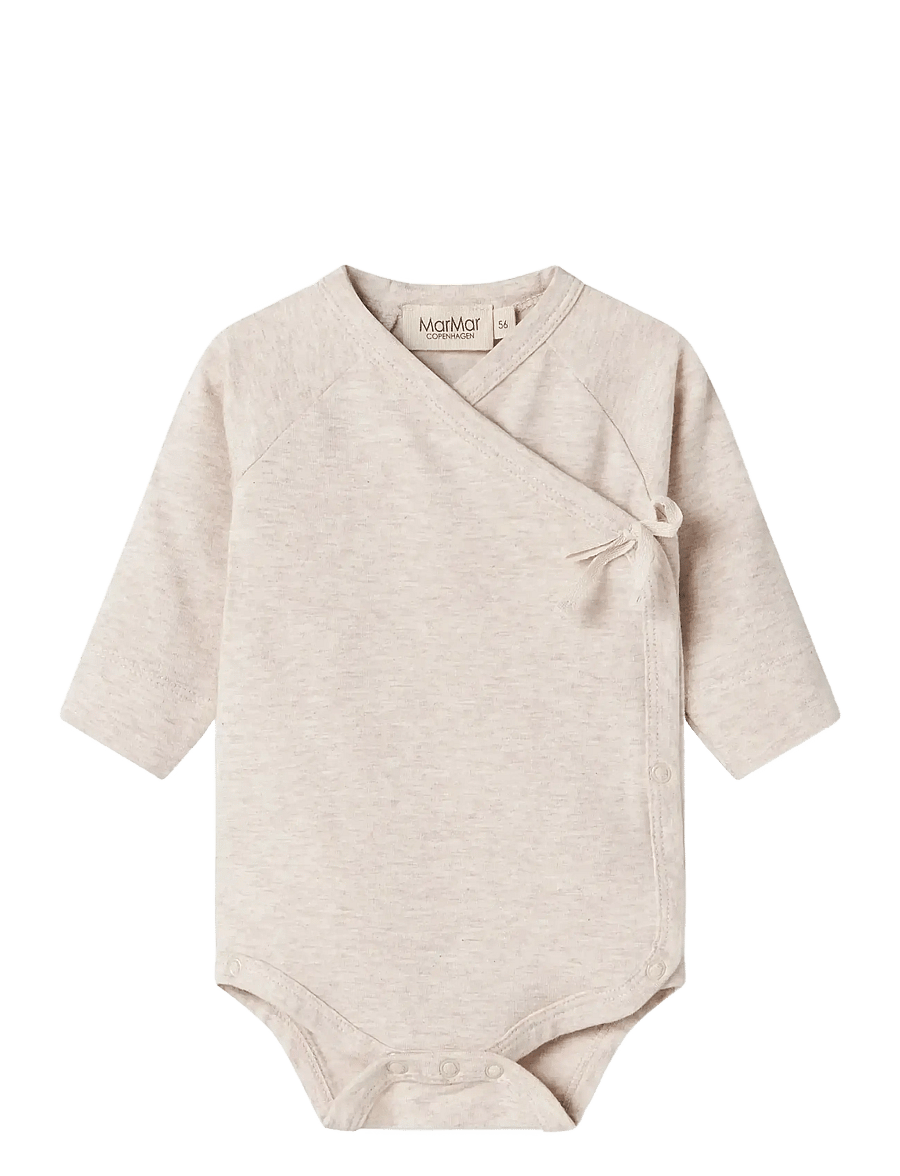 MarMar Copenhagen - Belita - långärmade bodies - light beige mel. - 0
