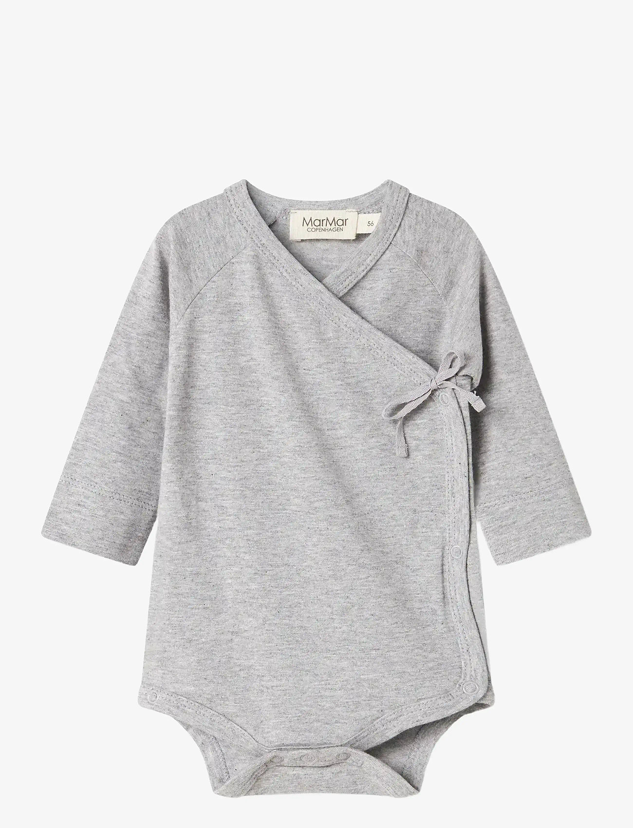 MarMar Copenhagen - Belita - langärmelige bodys - light grey melange - 0