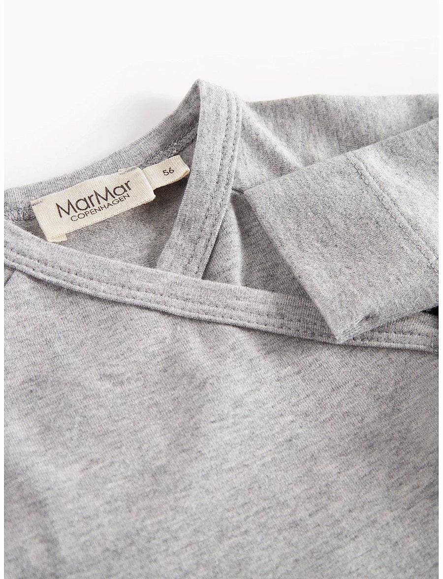 MarMar Copenhagen - Belita - långärmade bodies - light grey melange - 2