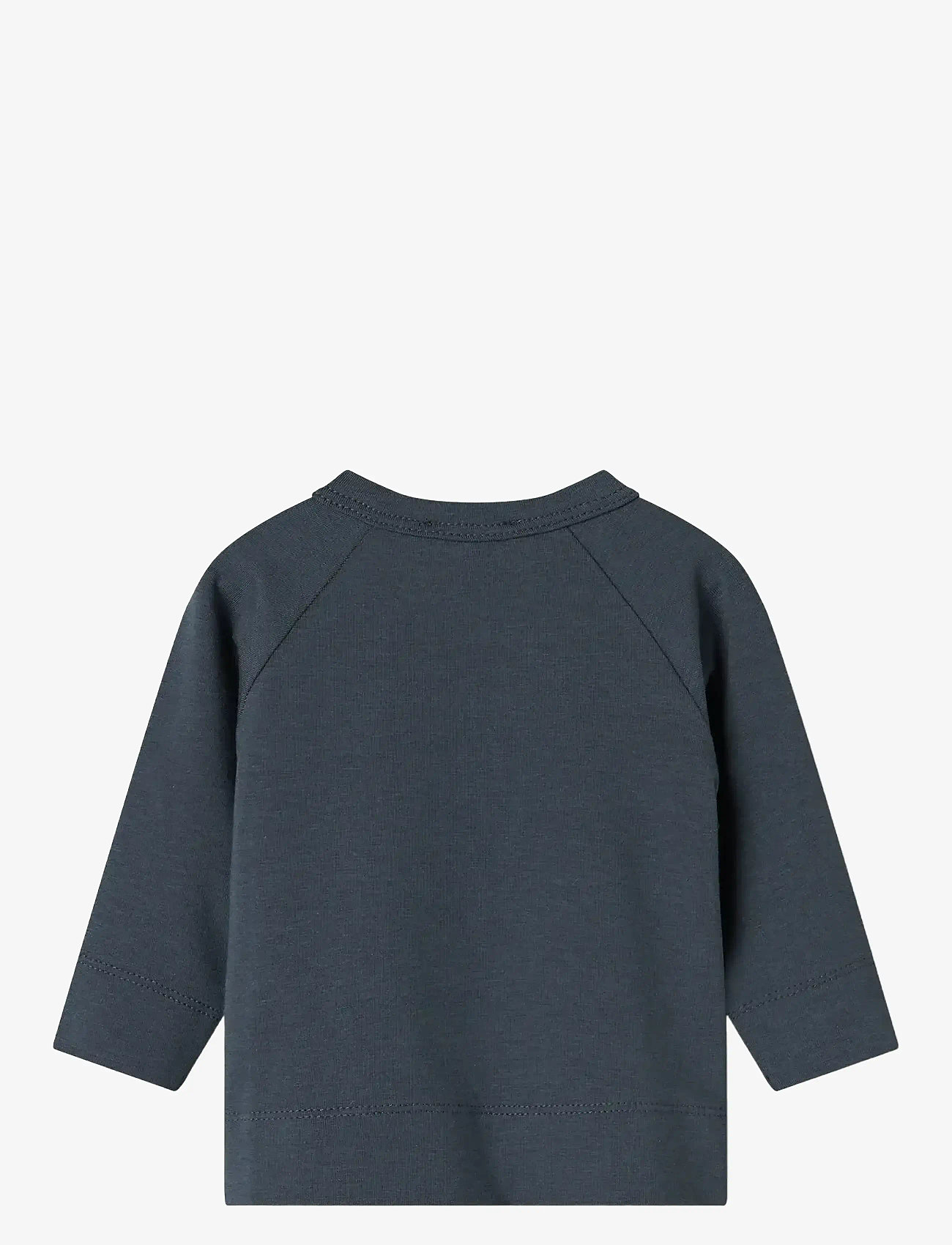 MarMar Copenhagen - Tut Wrap LS - langærmede t-shirts - blue - 1