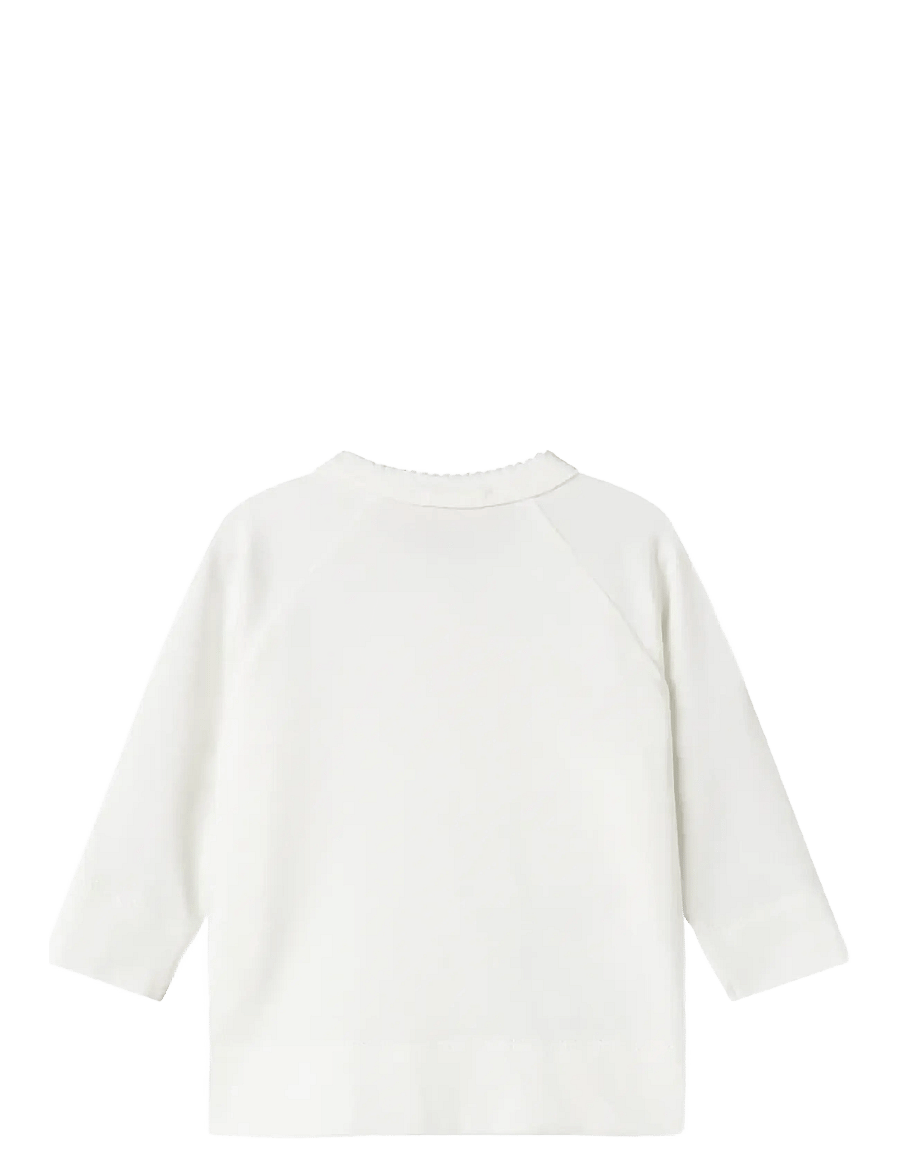 MarMar Copenhagen - Tut Wrap LS - marškinėliai ilgomis rankovėmis - gentle white - 1