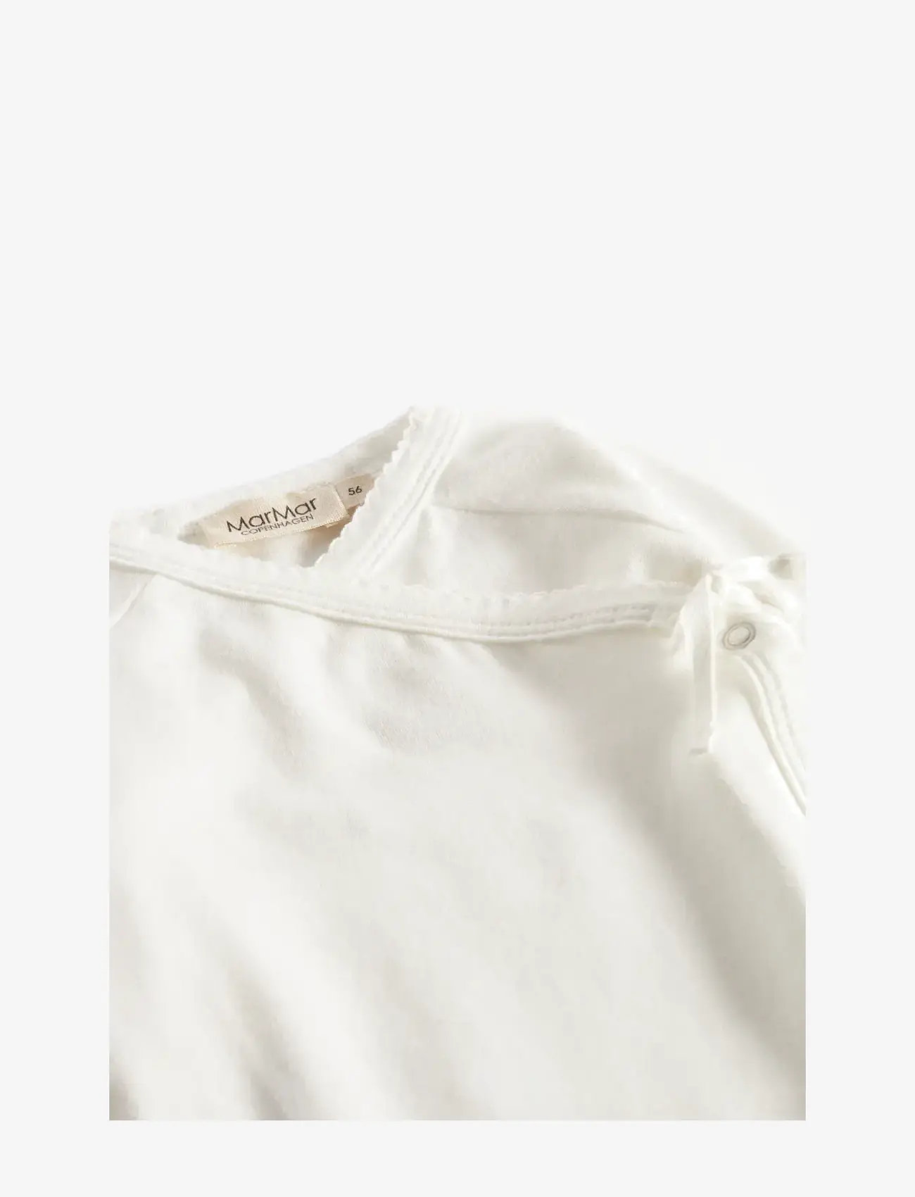 MarMar Copenhagen - Tut Wrap LS - długi rękaw - gentle white - 2