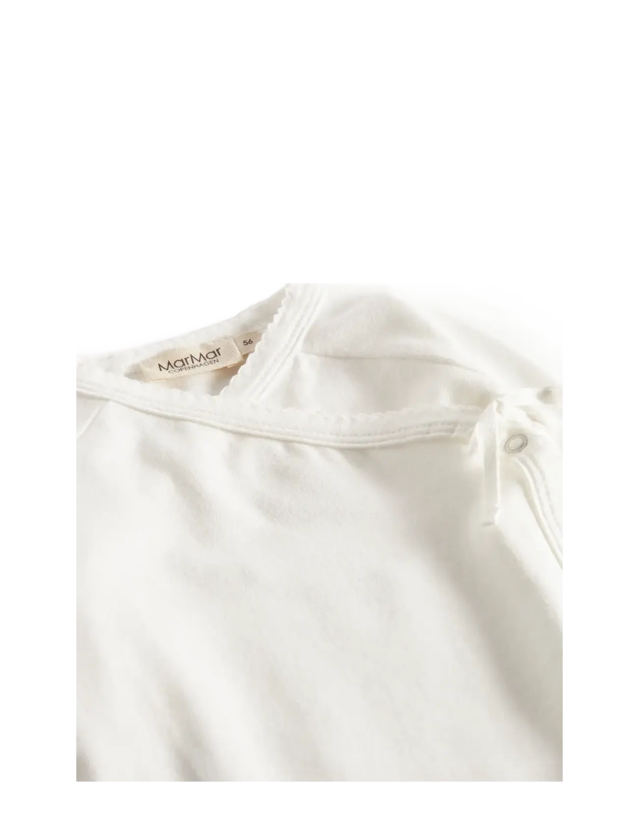 MarMar Copenhagen - Tut Wrap LS - pikkade varrukatega t-särgid - gentle white - 2