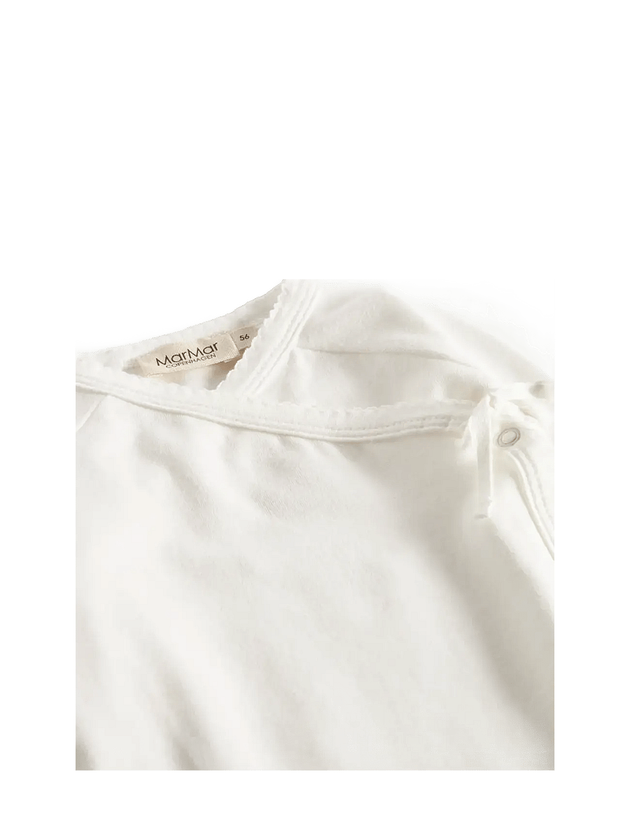 MarMar Copenhagen - Tut Wrap LS - marškinėliai ilgomis rankovėmis - gentle white - 2