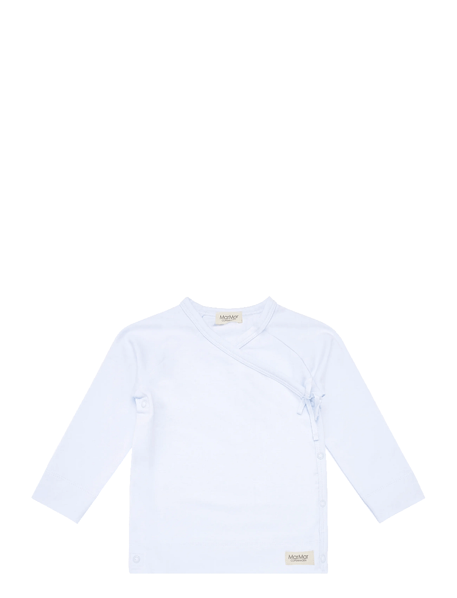 MarMar Copenhagen - Tut Wrap LS - pikkade varrukatega t-särgid - light blue - 1