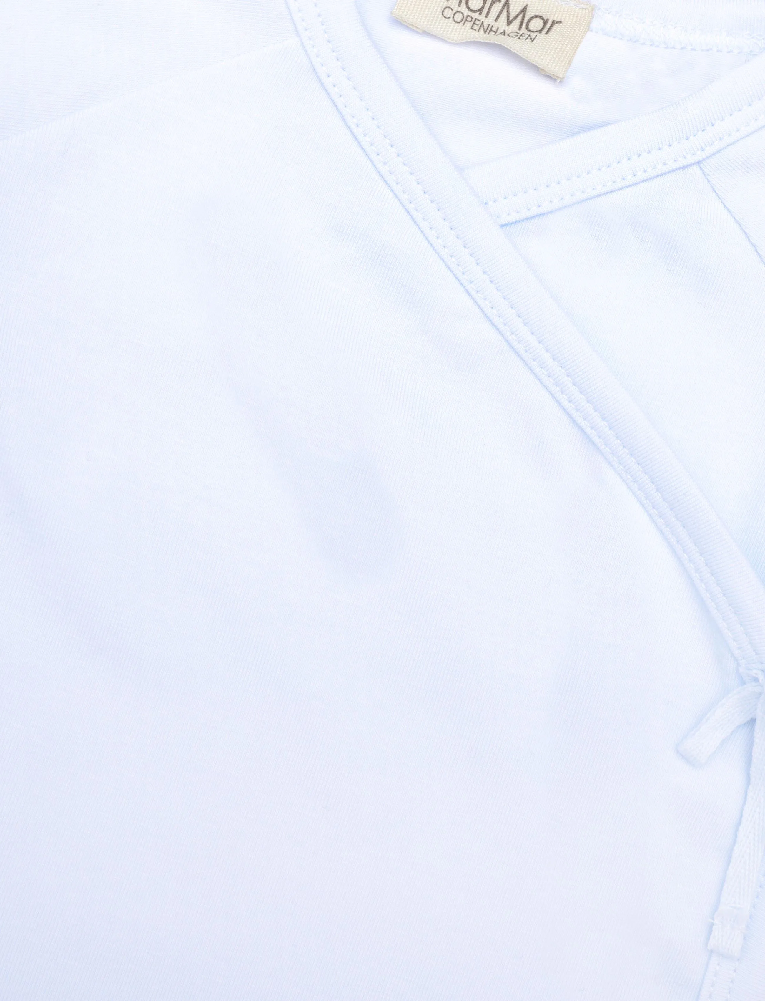 MarMar Copenhagen - Tut Wrap LS - långärmade t-shirts - light blue - 3