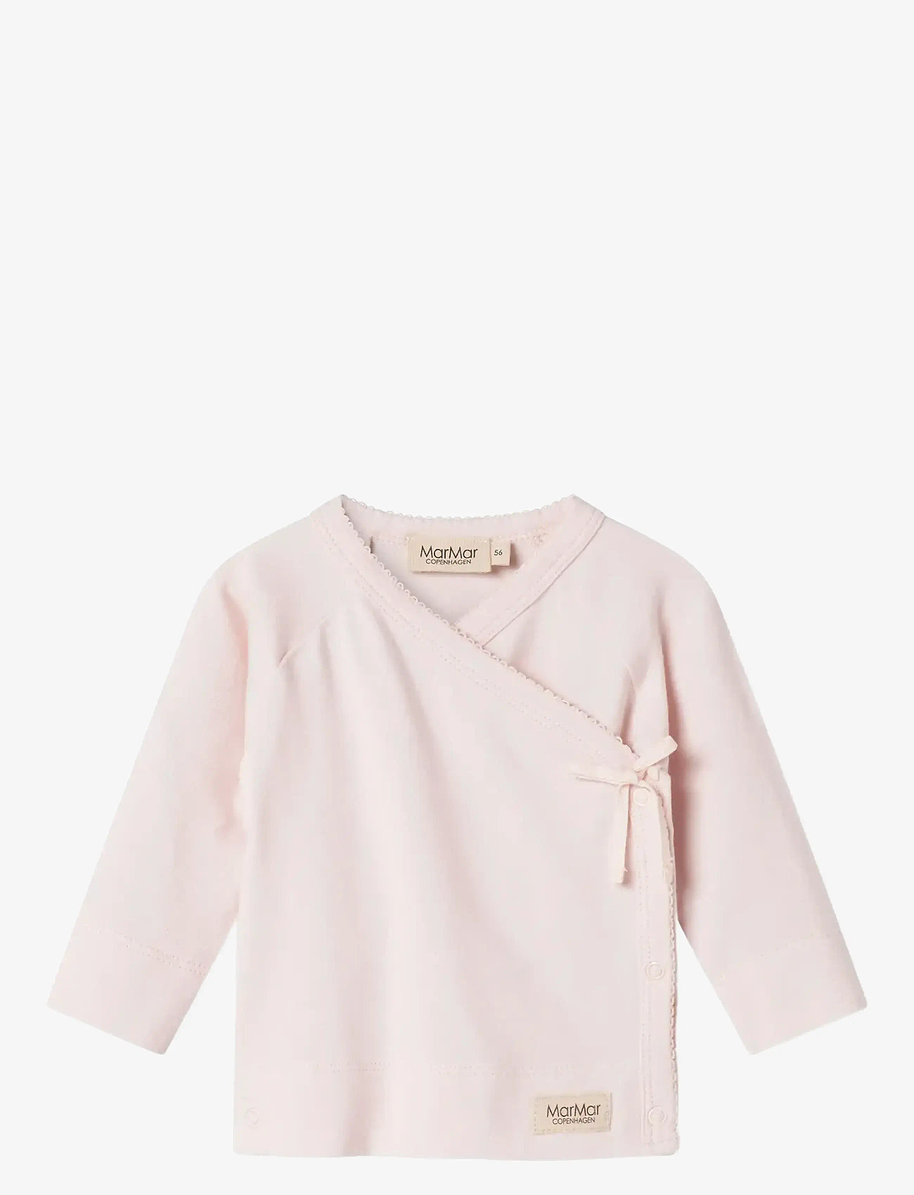 MarMar Copenhagen - Tut Wrap LS - langærmede t-shirts - rosa - 1